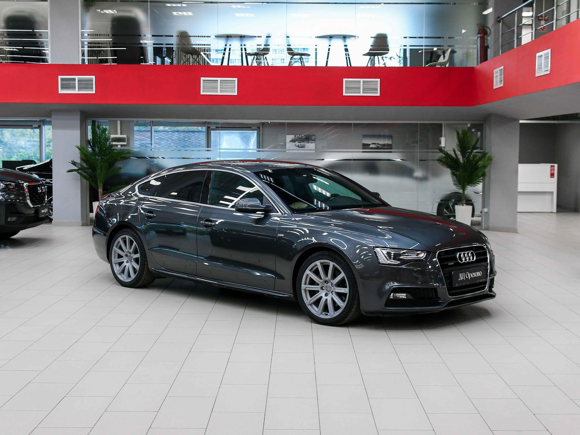 Audi A5 2015, серый, ДЦ Орехово
