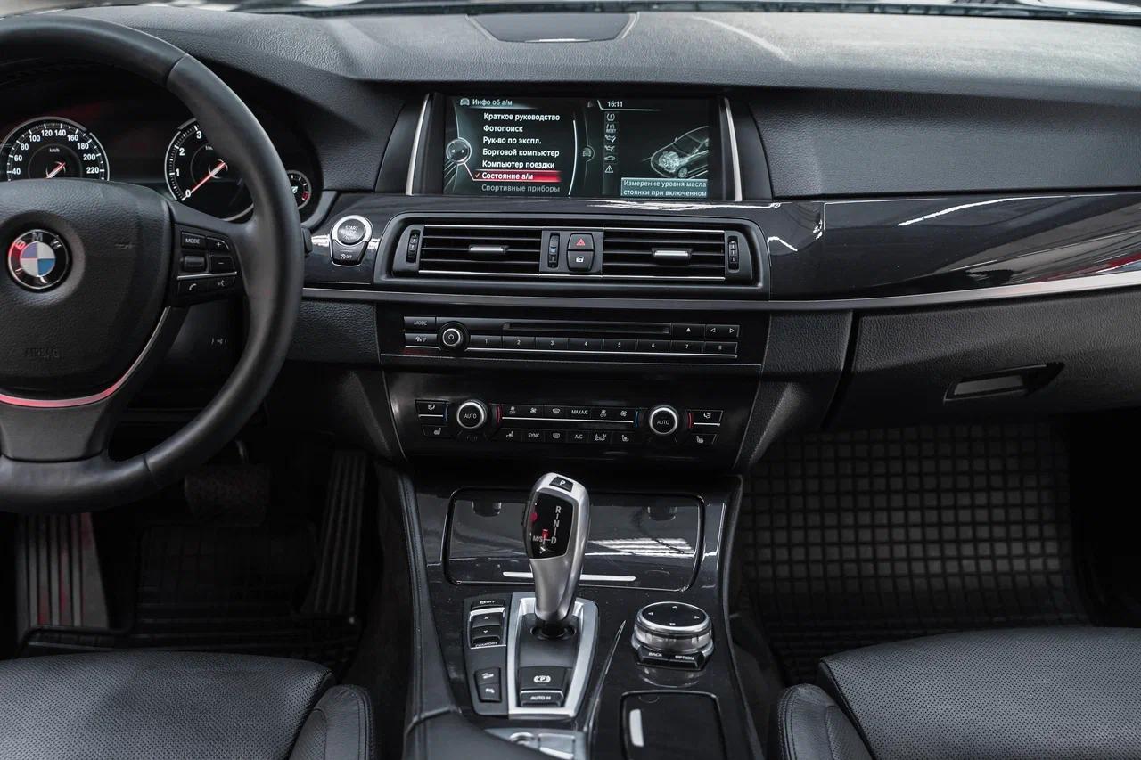 BMW 5 серии 2014, черный, ДЦ Орехово
