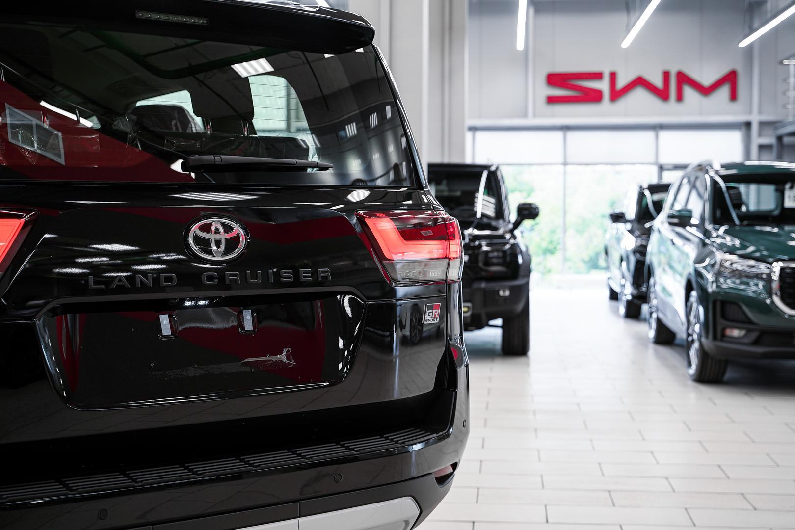 Toyota Land Cruiser 2025, черный, ДЦ Орехово