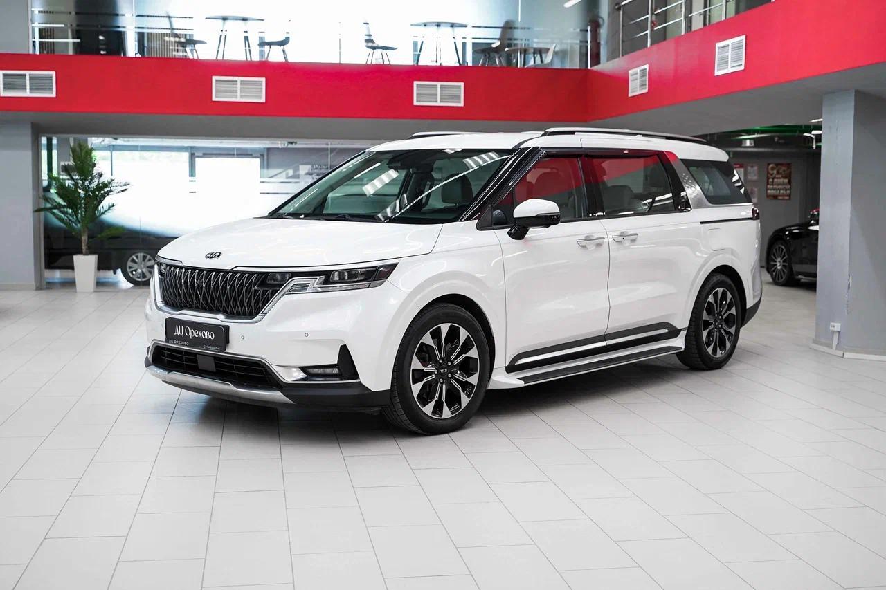 Kia Carnival 2021, белый, ДЦ Орехово