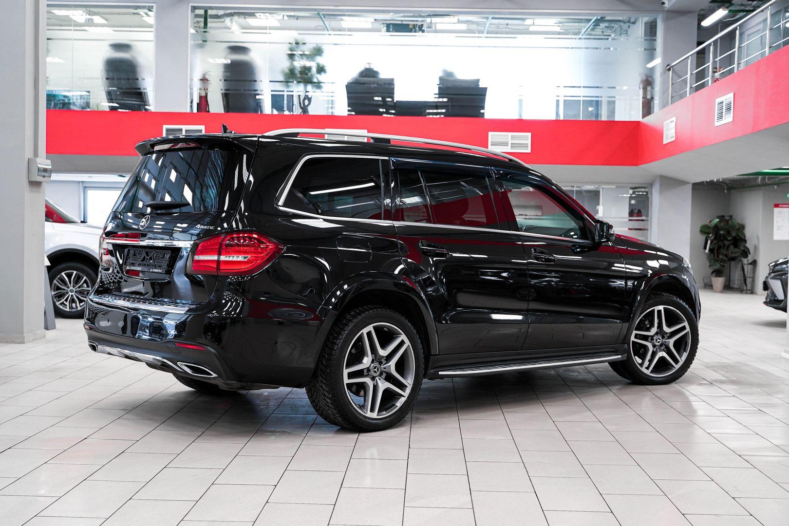 Mercedes-Benz GLS 2018, черный, ДЦ Орехово