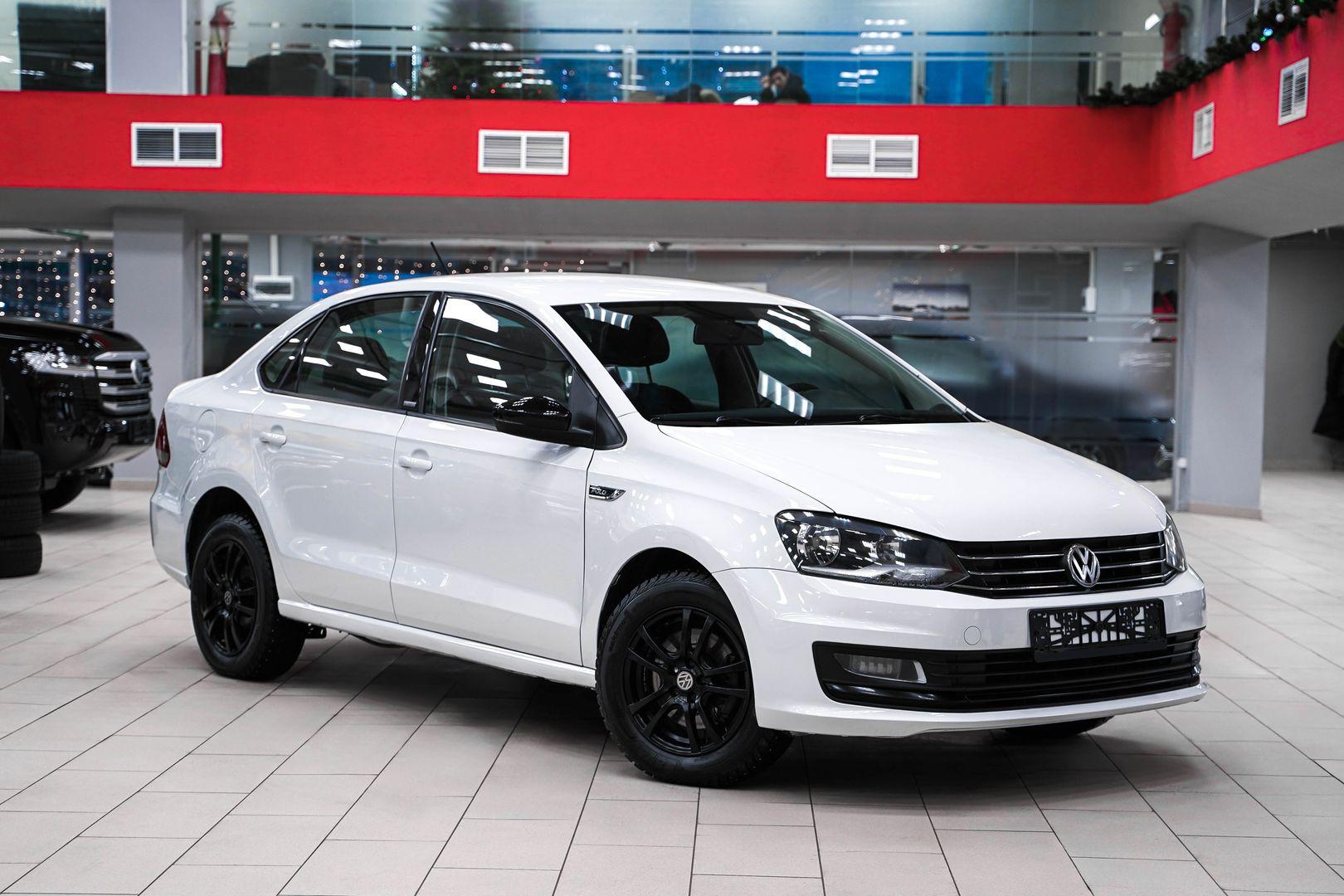 Volkswagen Polo 2017, белый, ДЦ Орехово