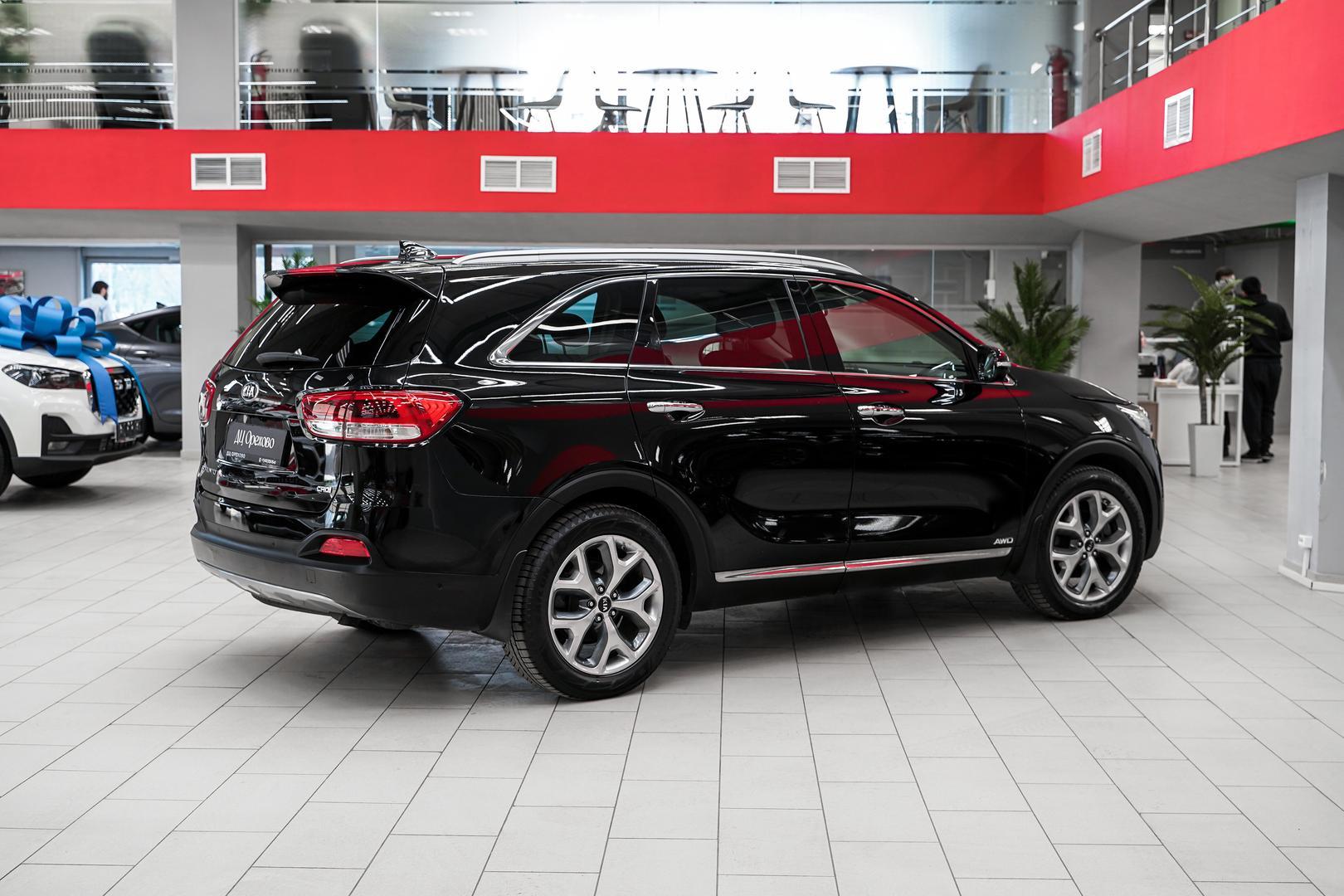 Kia Sorento 2017, черный, ДЦ Орехово