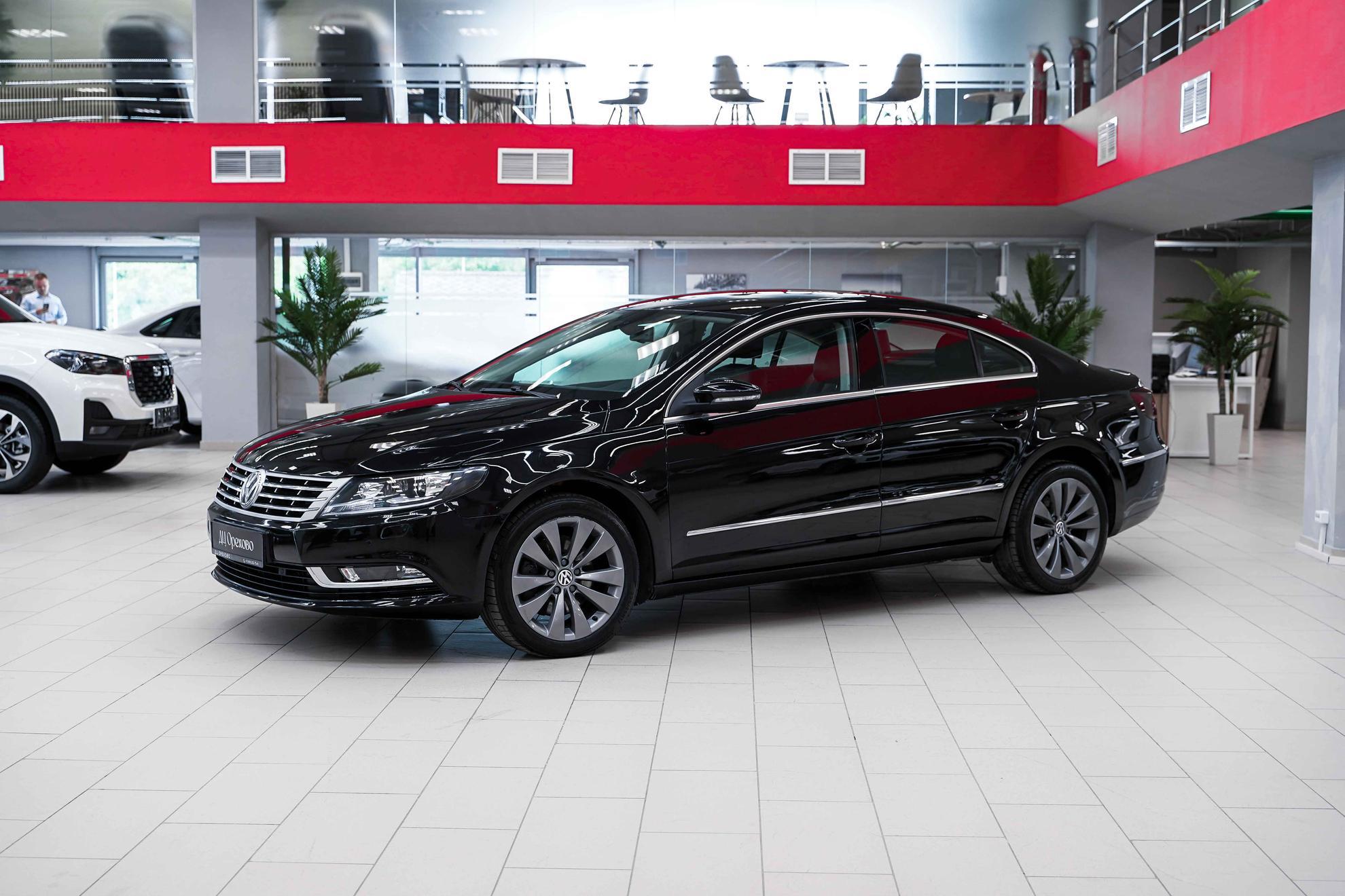 Volkswagen Passat CC 2012, черный, ДЦ Орехово