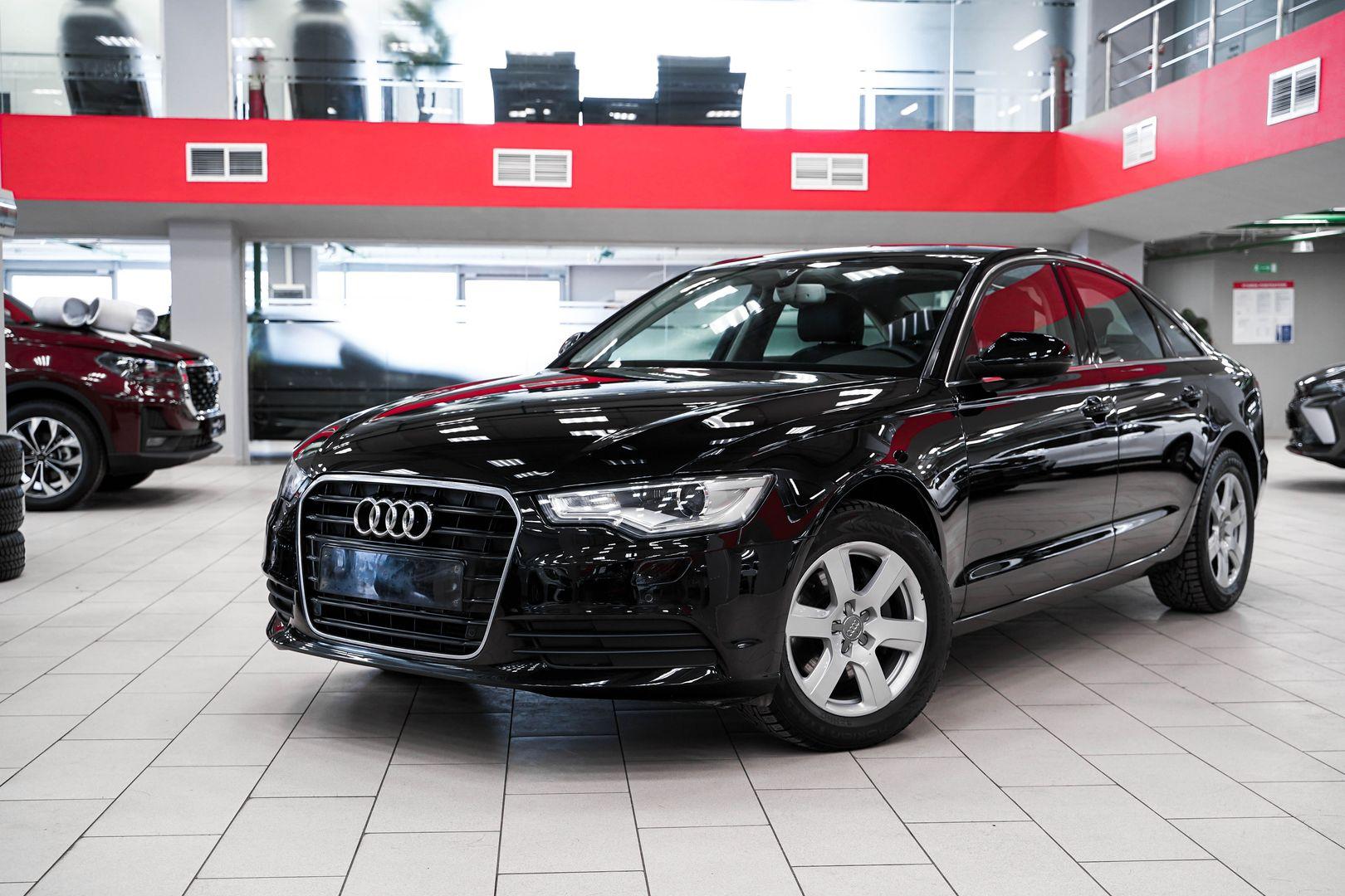 Audi A6 2012, черный, ДЦ Орехово