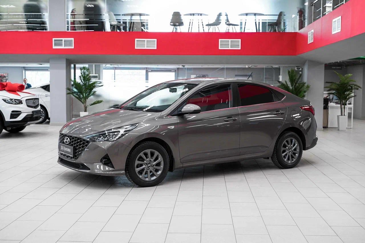 Hyundai Solaris 2021, серый, ДЦ Орехово