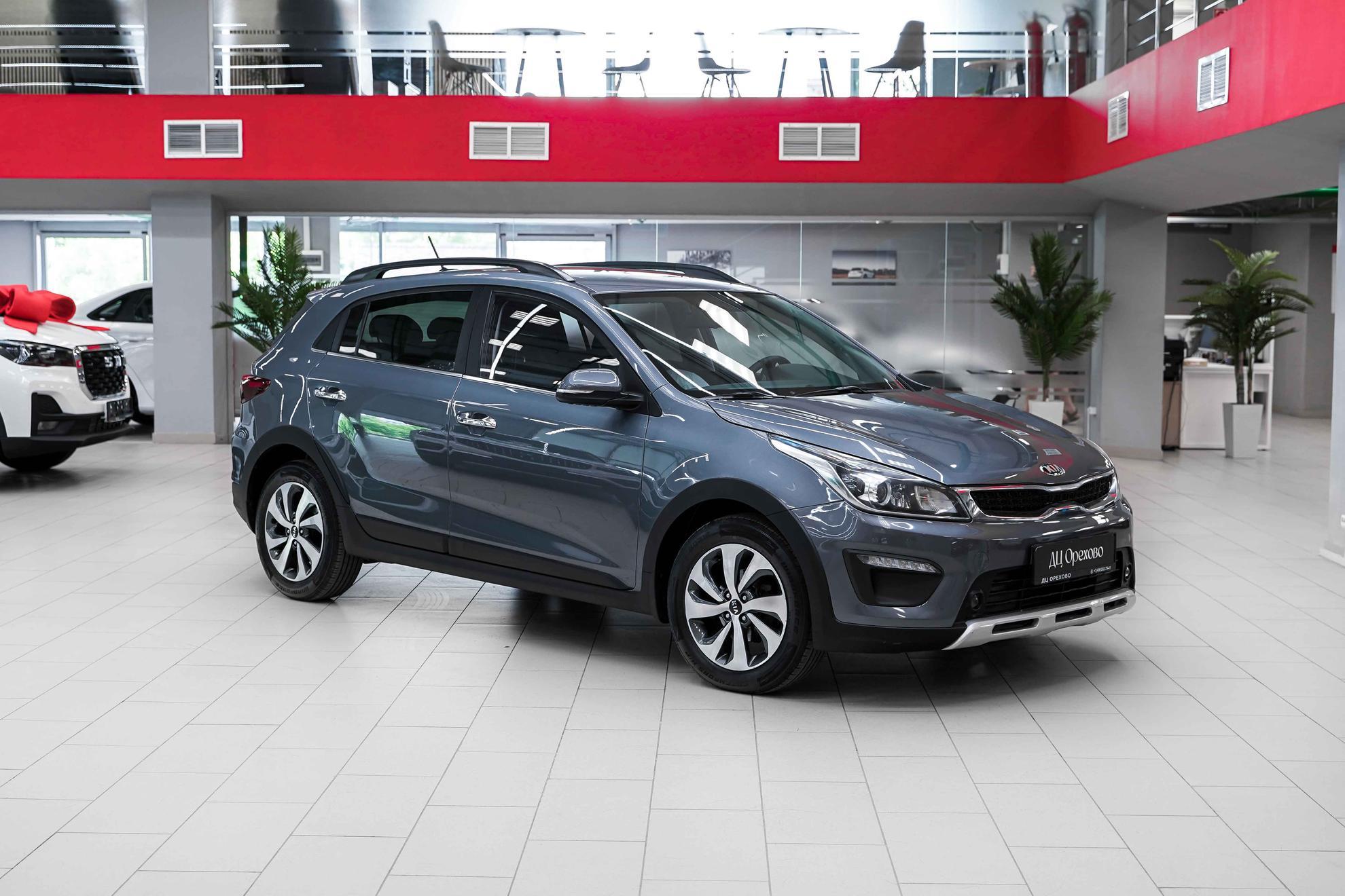 Kia Rio X-Line 2019, серый, ДЦ Орехово
