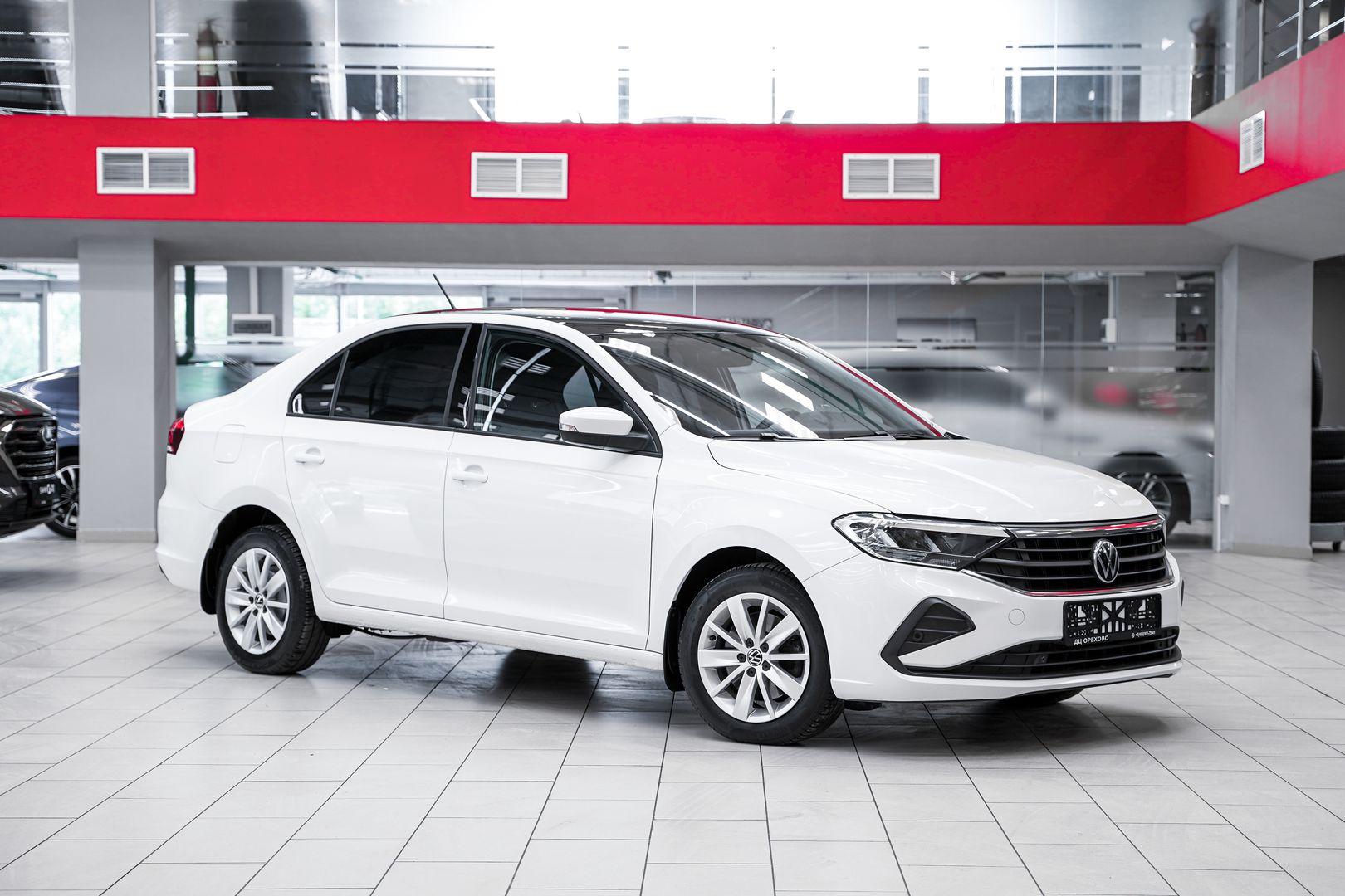Volkswagen Polo 2020, белый, ДЦ Орехово
