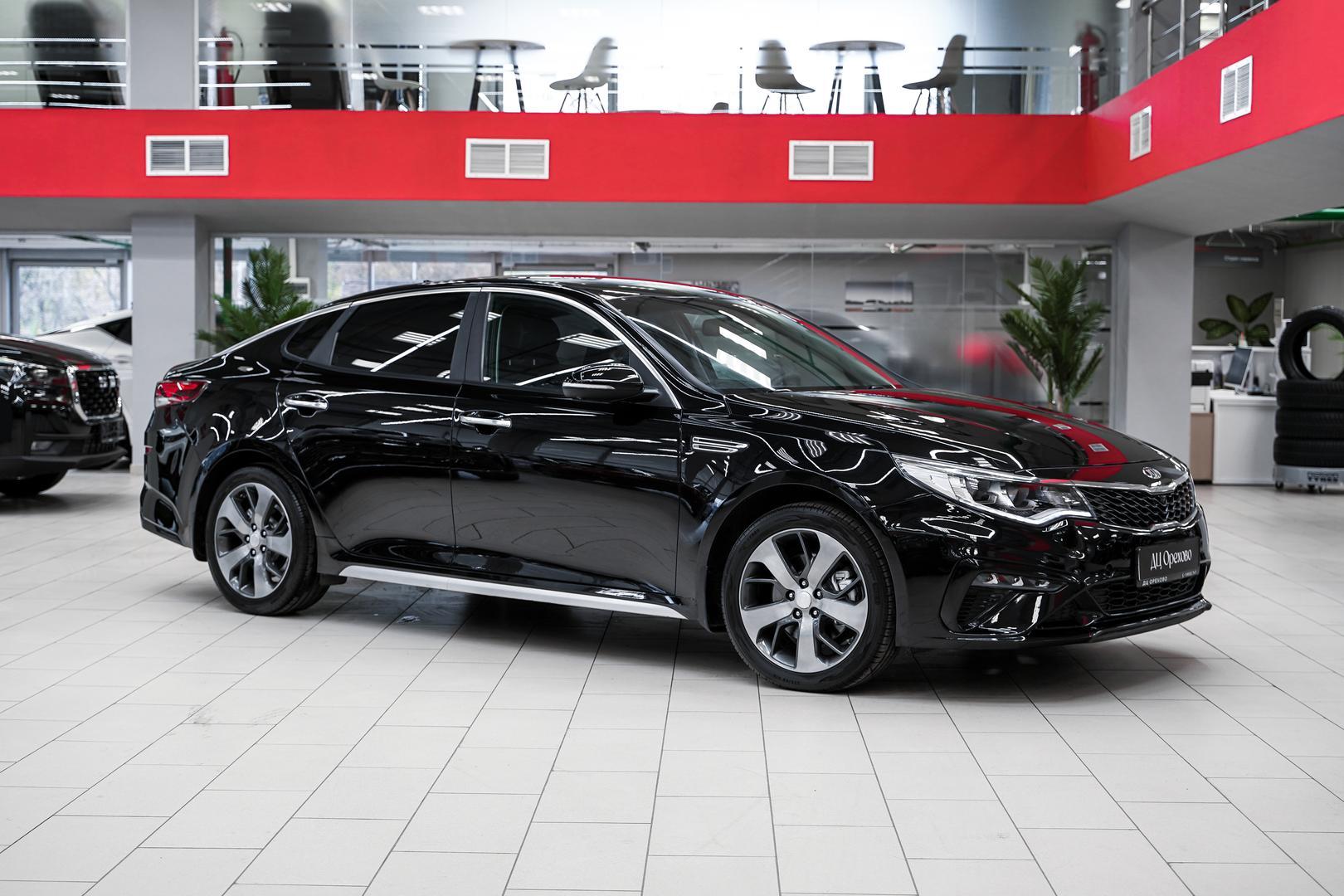 Kia Optima 2019, черный, ДЦ Орехово
