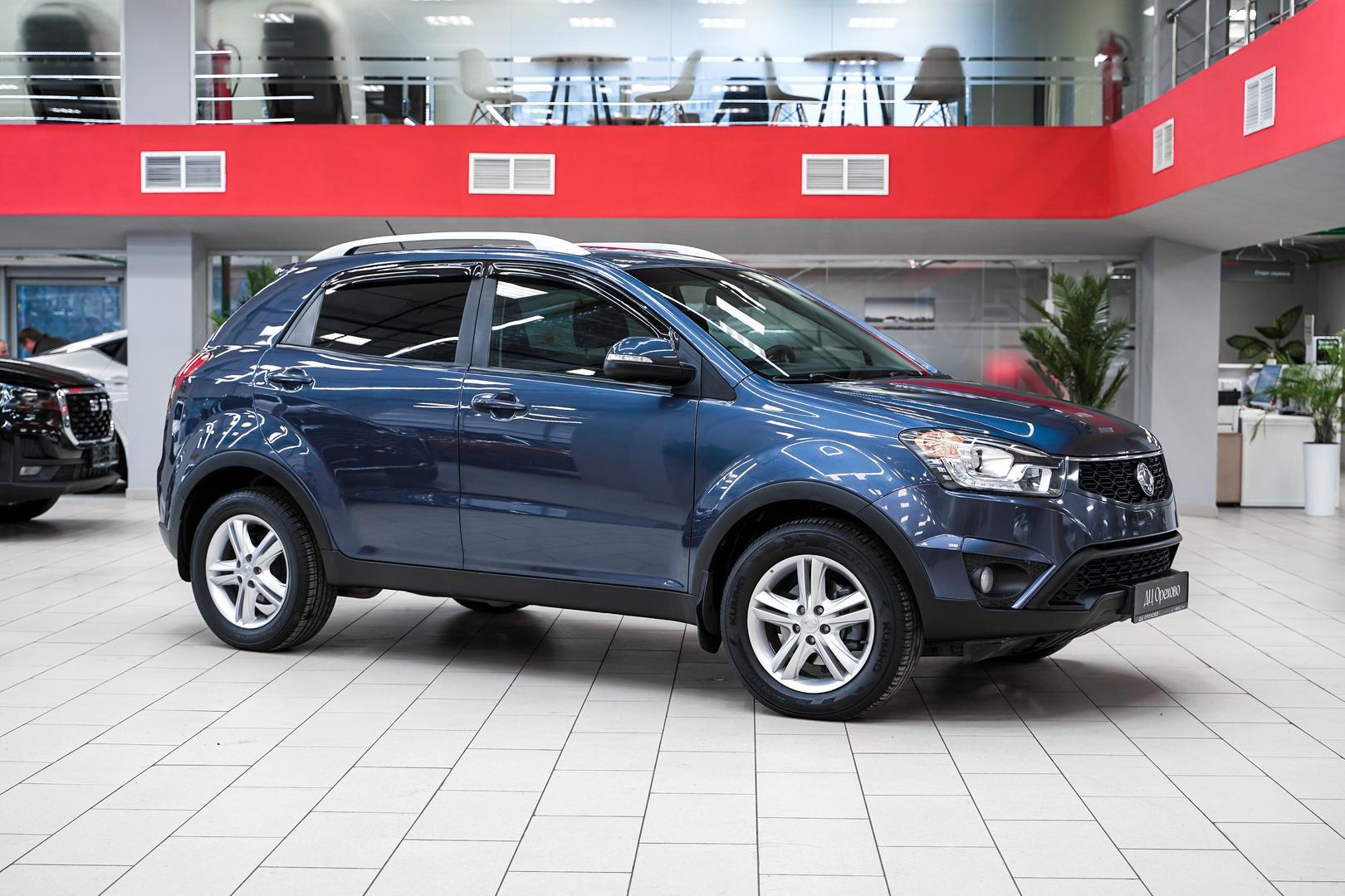 SsangYong Actyon 2014, синий, ДЦ Орехово