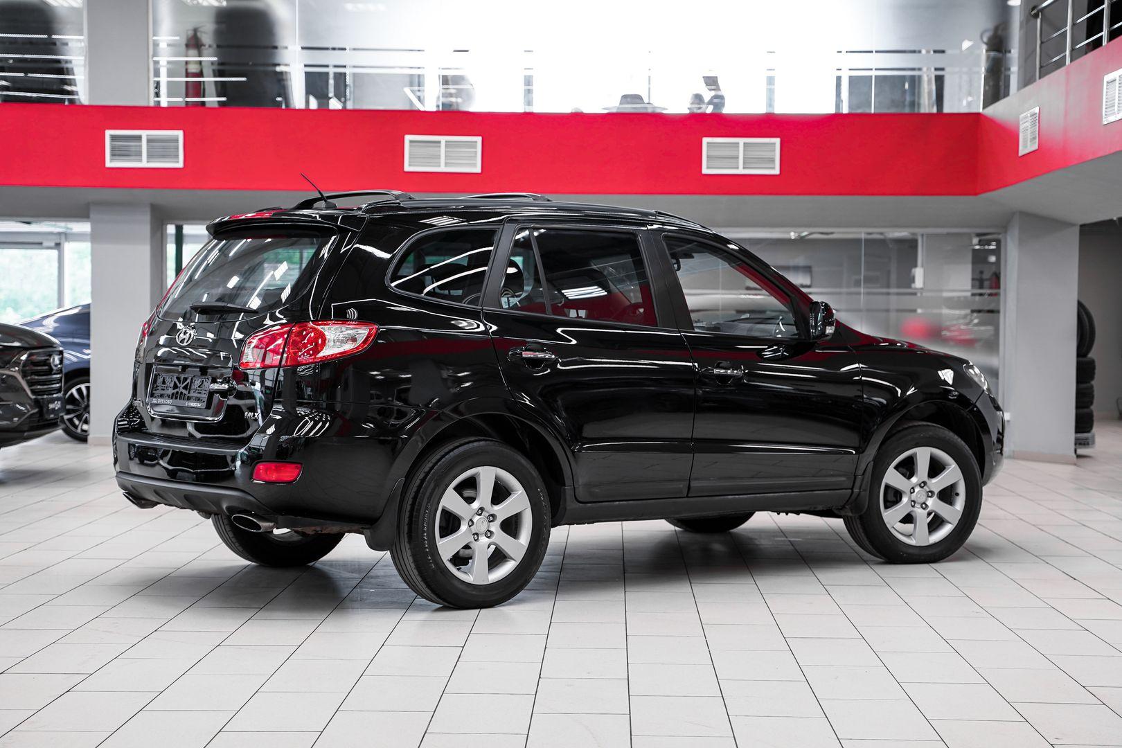 Hyundai Santa Fe 2008, черный, ДЦ Орехово