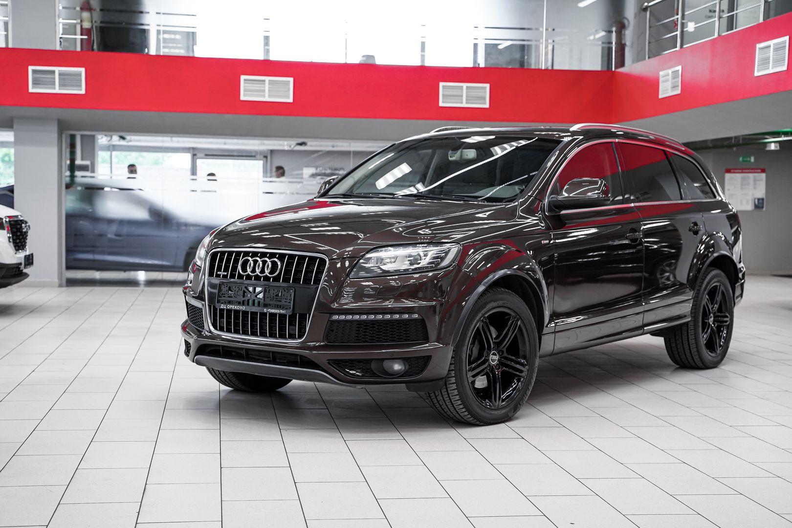 Audi Q7 2014, коричневый, ДЦ Орехово