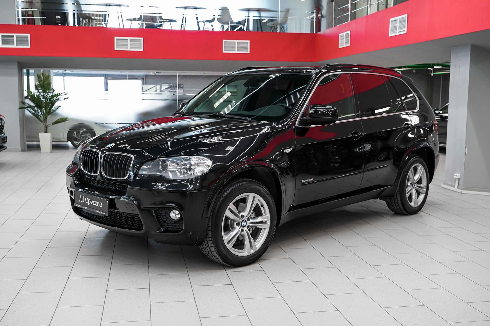 BMW X5 2013, черный, ДЦ Орехово