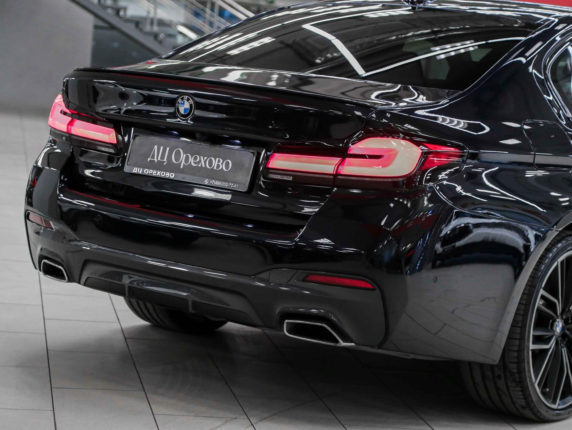 BMW 5 серии 2020, черный, ДЦ Орехово