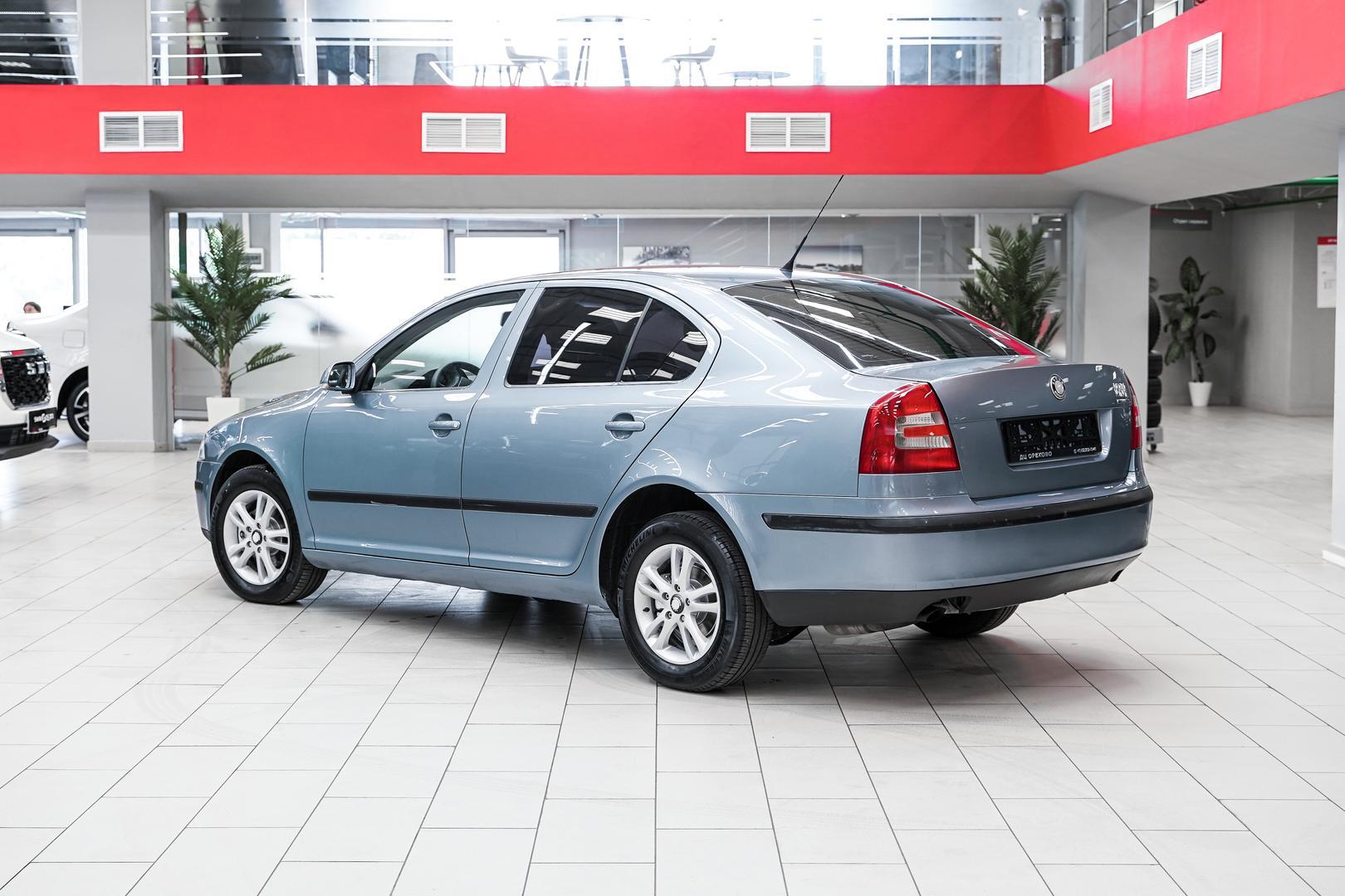 Skoda Octavia 2008, синий, ДЦ Орехово