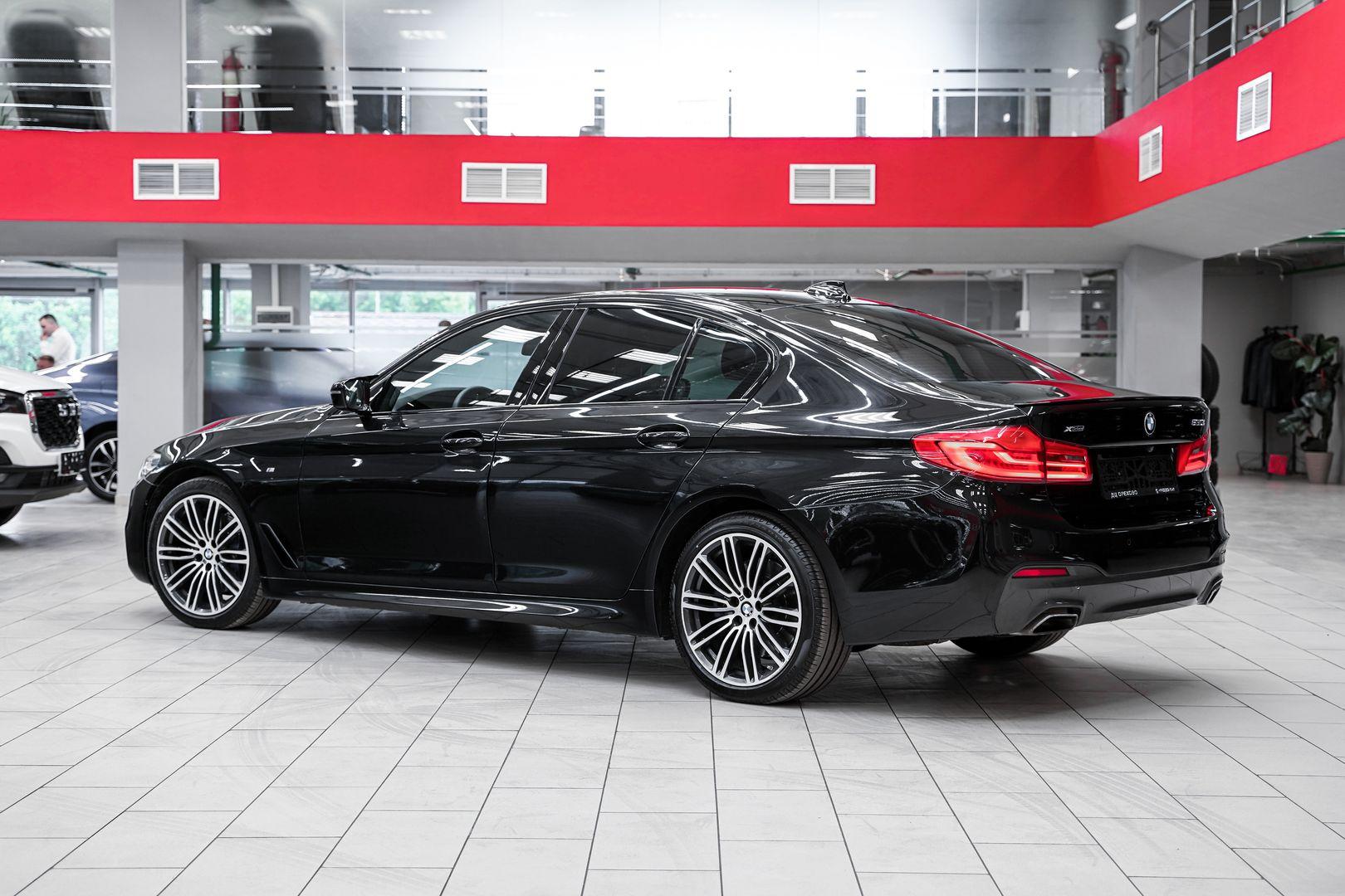 BMW 5 серии 2018, черный, ДЦ Орехово
