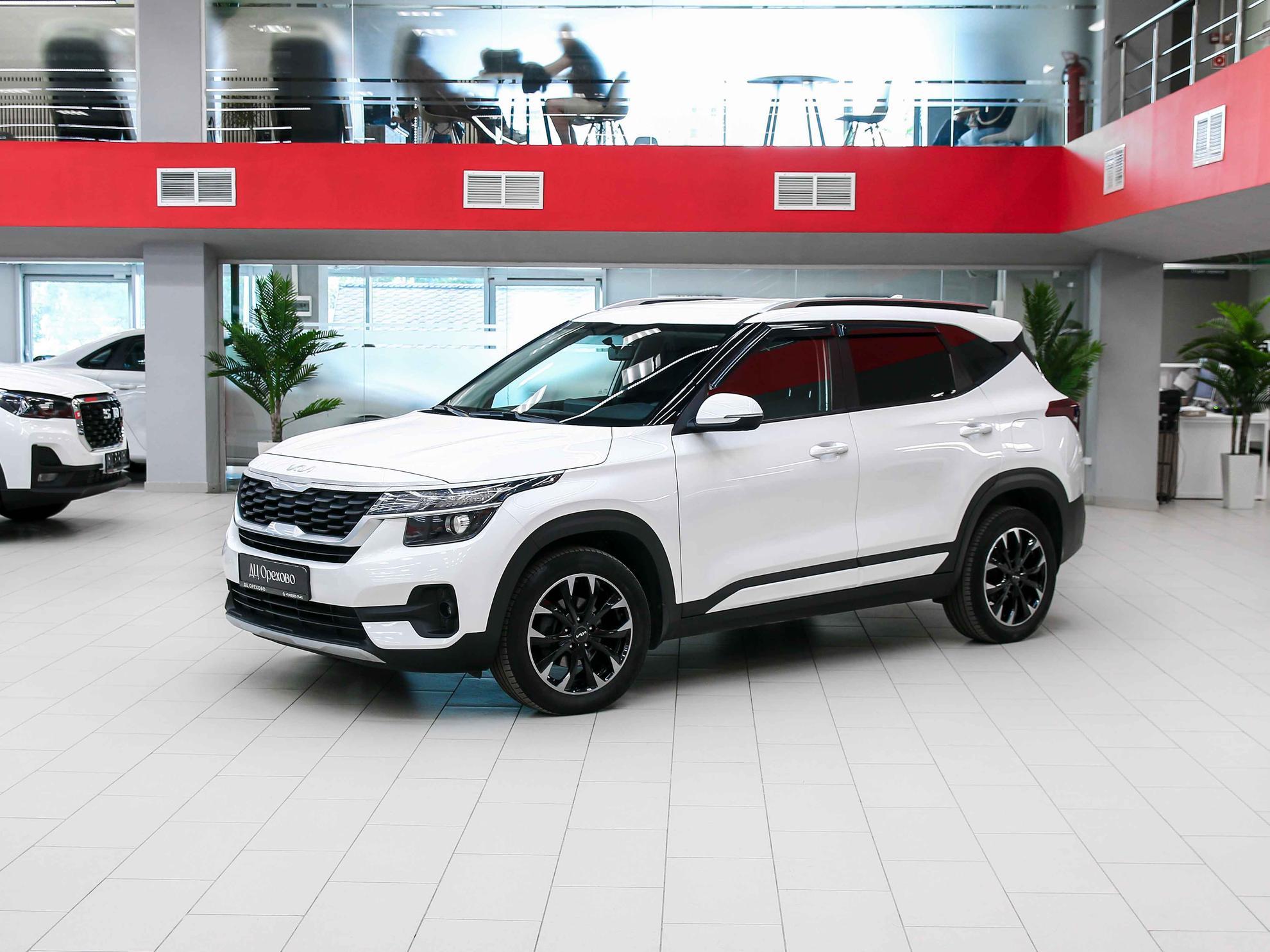 Kia Seltos 2022, белый, ДЦ Орехово