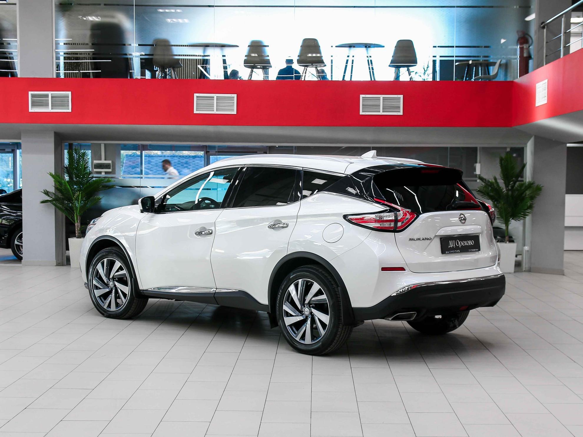 Nissan Murano 2017, белый, ДЦ Орехово