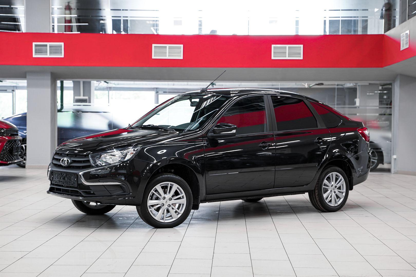 LADA (ВАЗ) Granta 2025, черный, ДЦ Орехово