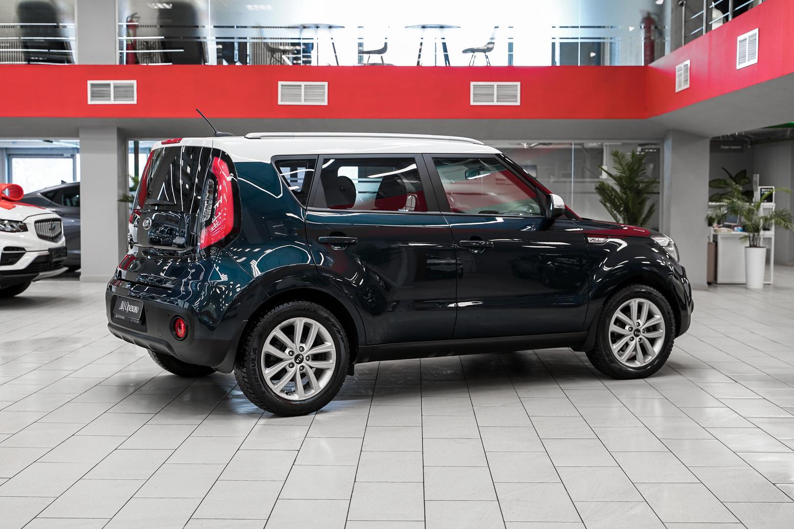Kia Soul 2018, голубой, ДЦ Орехово
