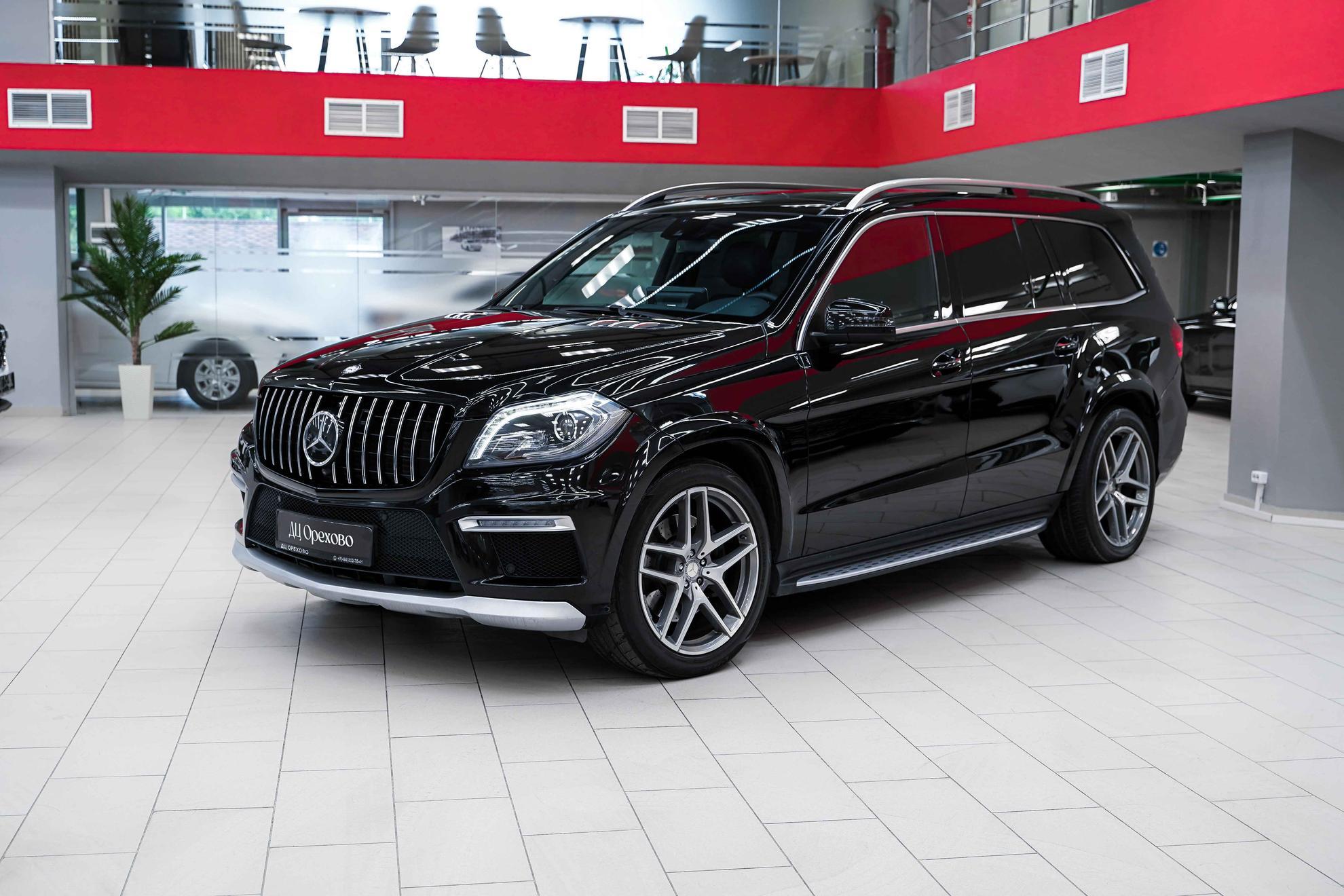 Mercedes-Benz GL-Класс 2015, черный, ДЦ Орехово