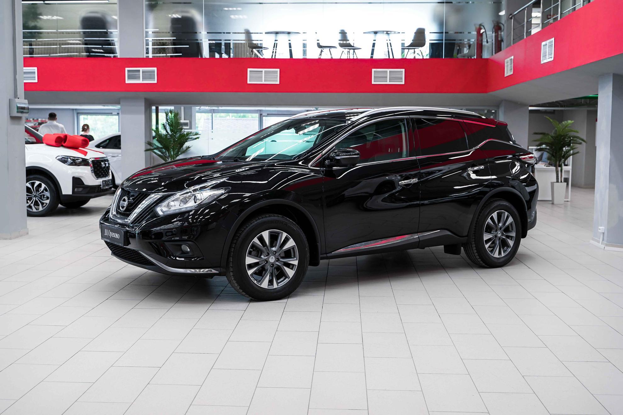 Nissan Murano 2017, черный, ДЦ Орехово