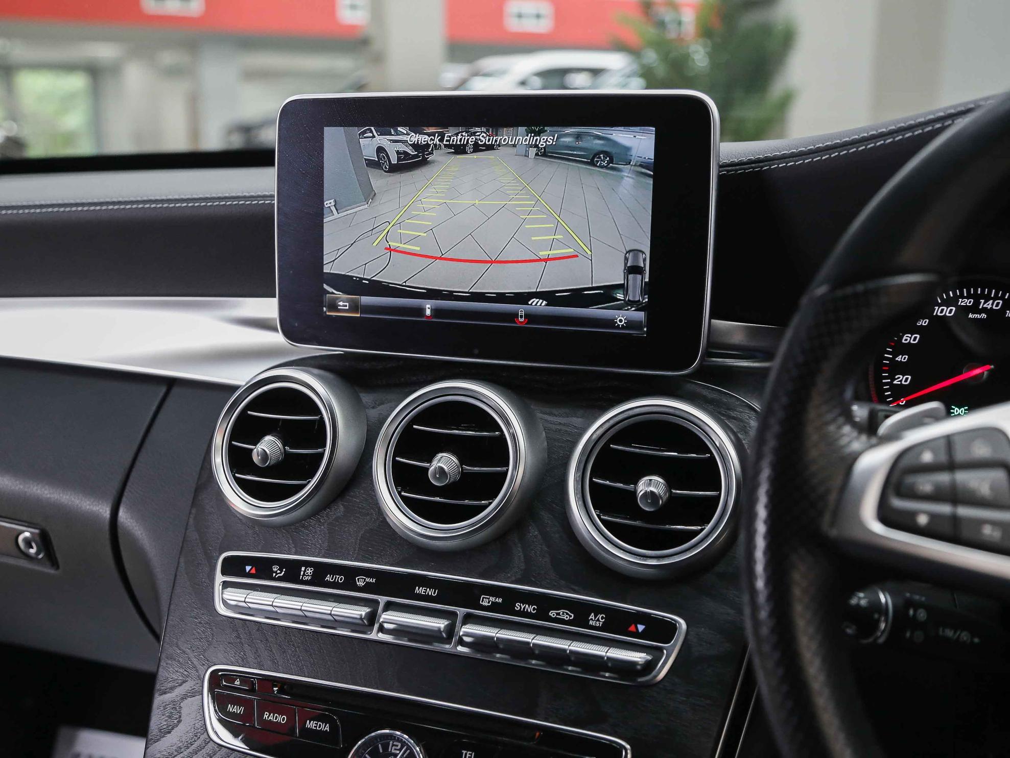 Mercedes-Benz C-Класс 2015, черный, ДЦ Орехово