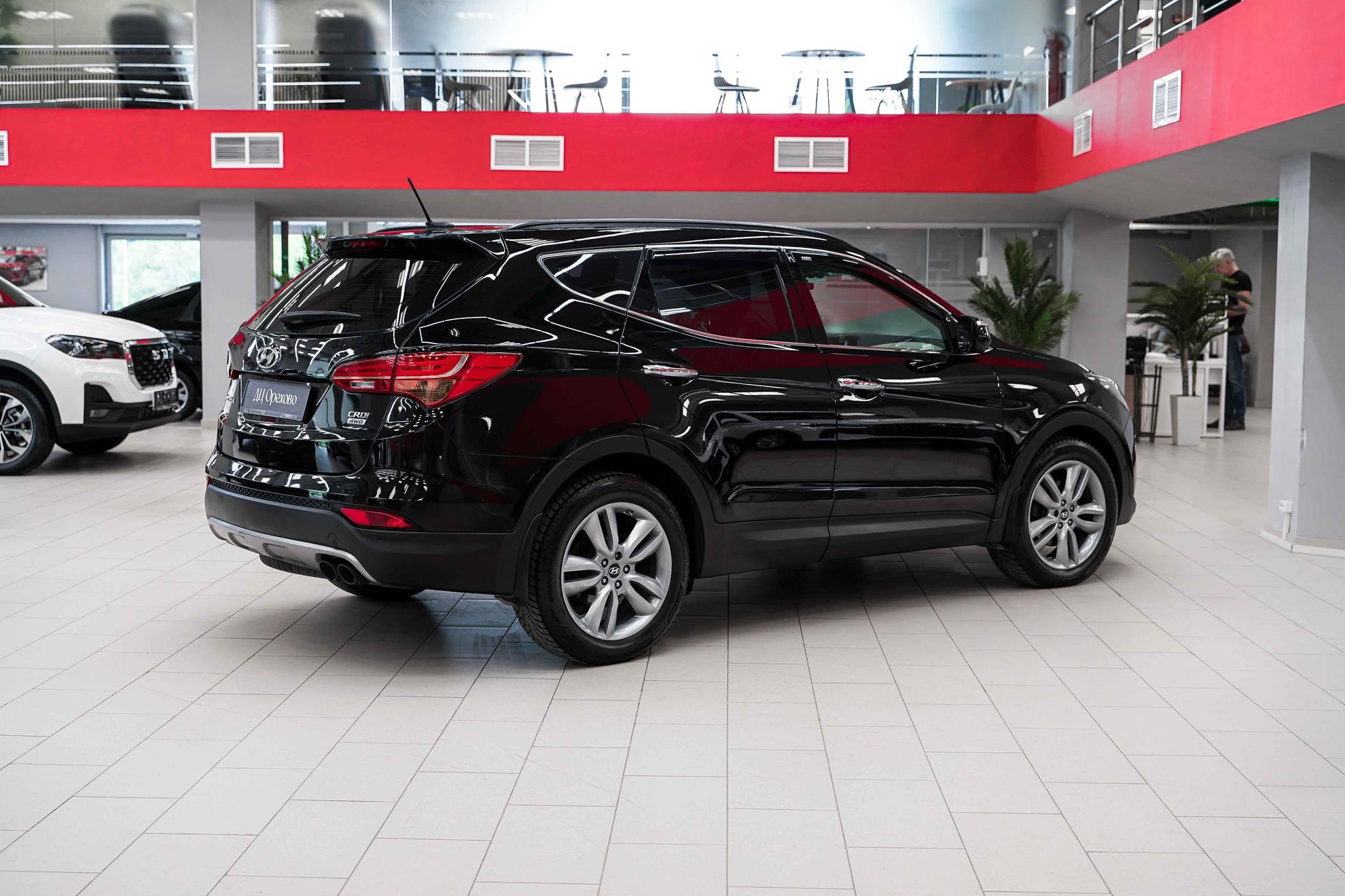Hyundai Santa Fe 2013, черный, ДЦ Орехово