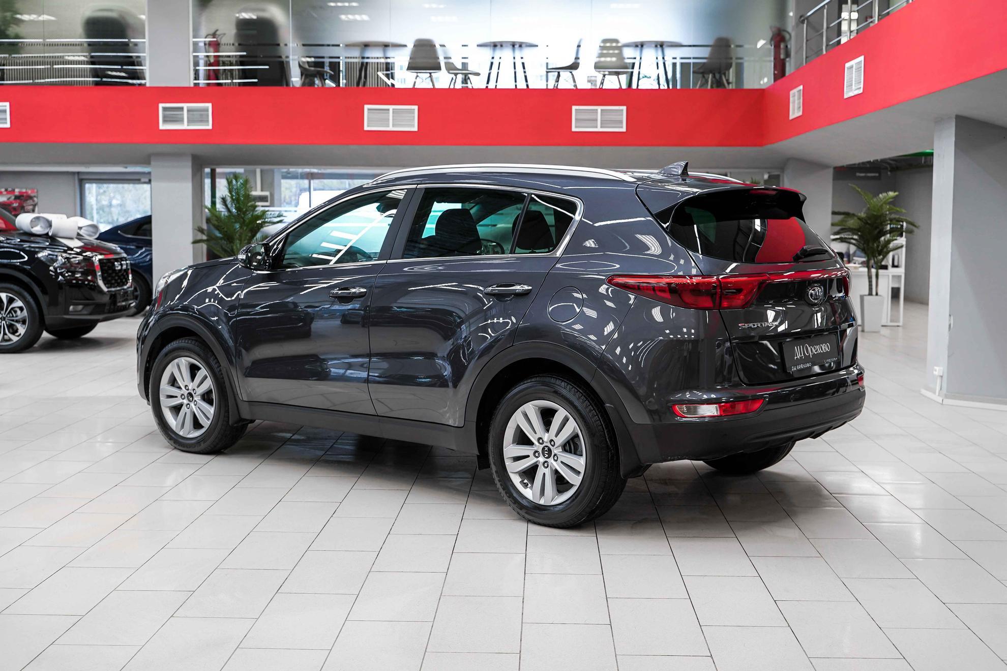 Kia Sportage 2017, серый, ДЦ Орехово