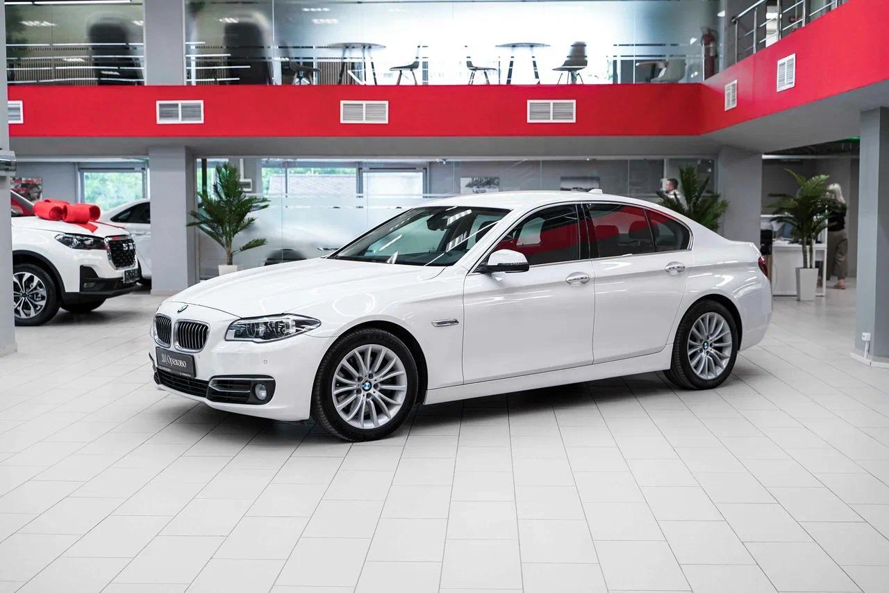 BMW 5 серии 2016, белый, ДЦ Орехово