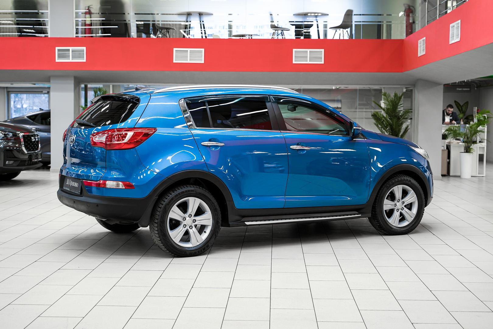 Kia Sportage 2013, синий, ДЦ Орехово
