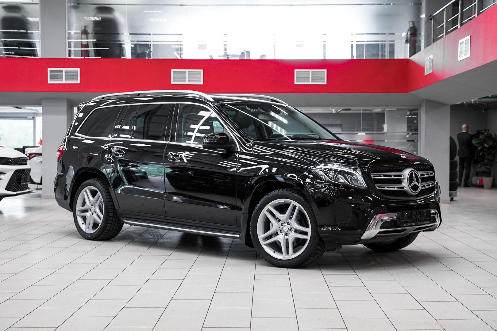 Mercedes-Benz GLS 2016, черный, ДЦ Орехово