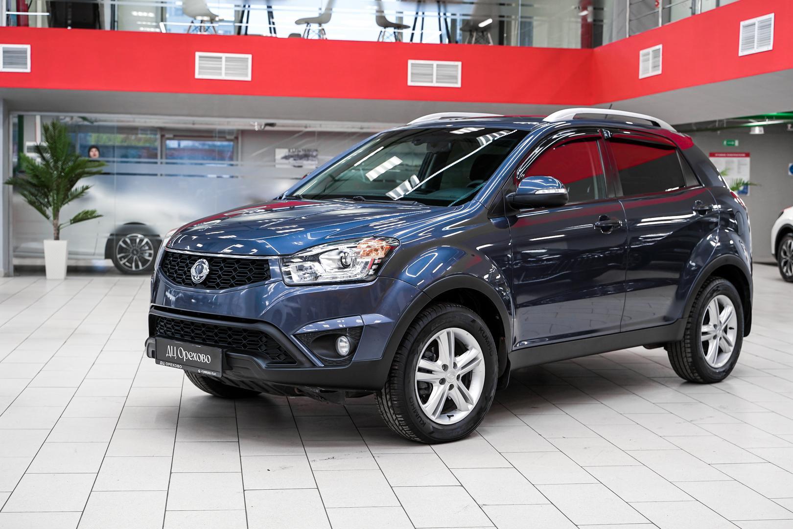 SsangYong Actyon 2014, синий, ДЦ Орехово