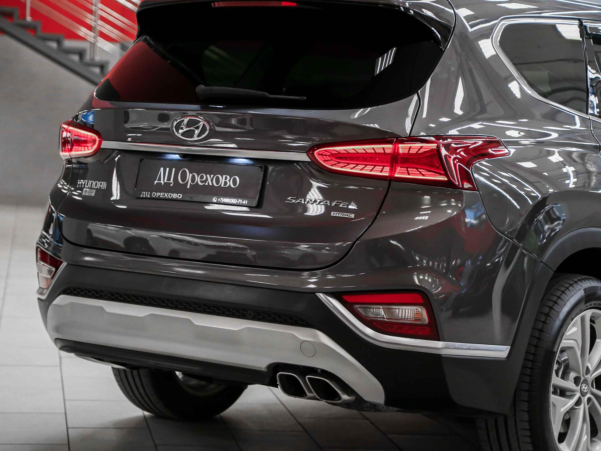 Hyundai Santa Fe 2018, серый, ДЦ Орехово