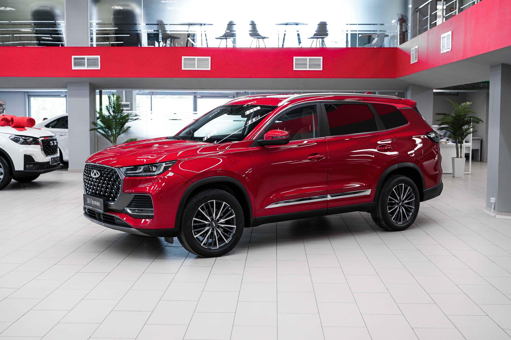 Chery Tiggo 8 Pro Max 2022, красный, ДЦ Орехово