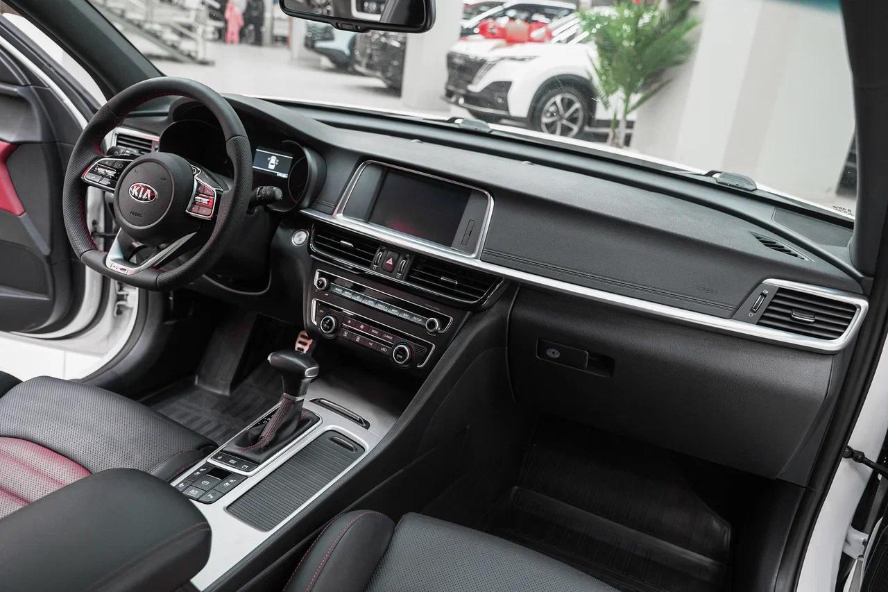 Kia Optima 2018, белый, ДЦ Орехово