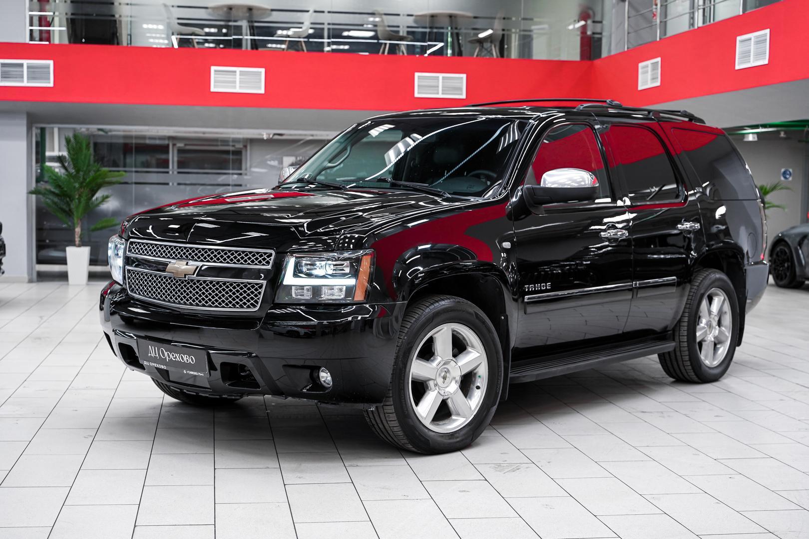Chevrolet Tahoe 2012, черный, ДЦ Орехово