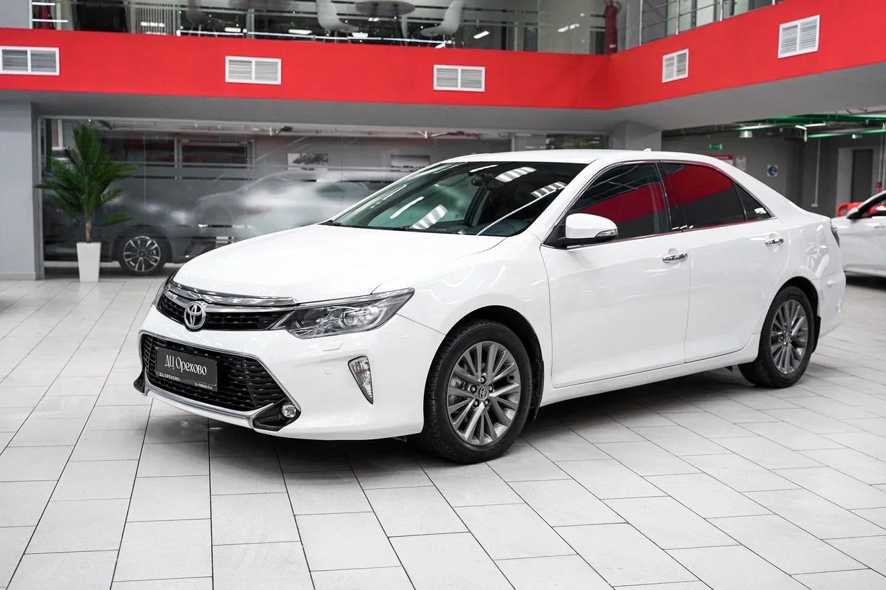Toyota Camry 2017, белый, ДЦ Орехово