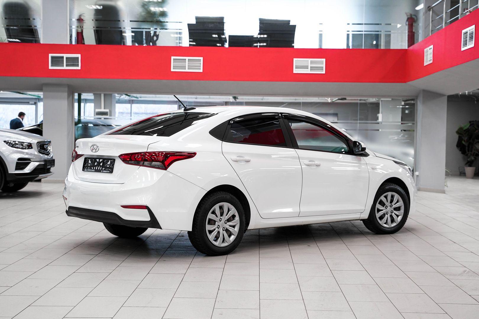 Hyundai Solaris 2019, белый, ДЦ Орехово