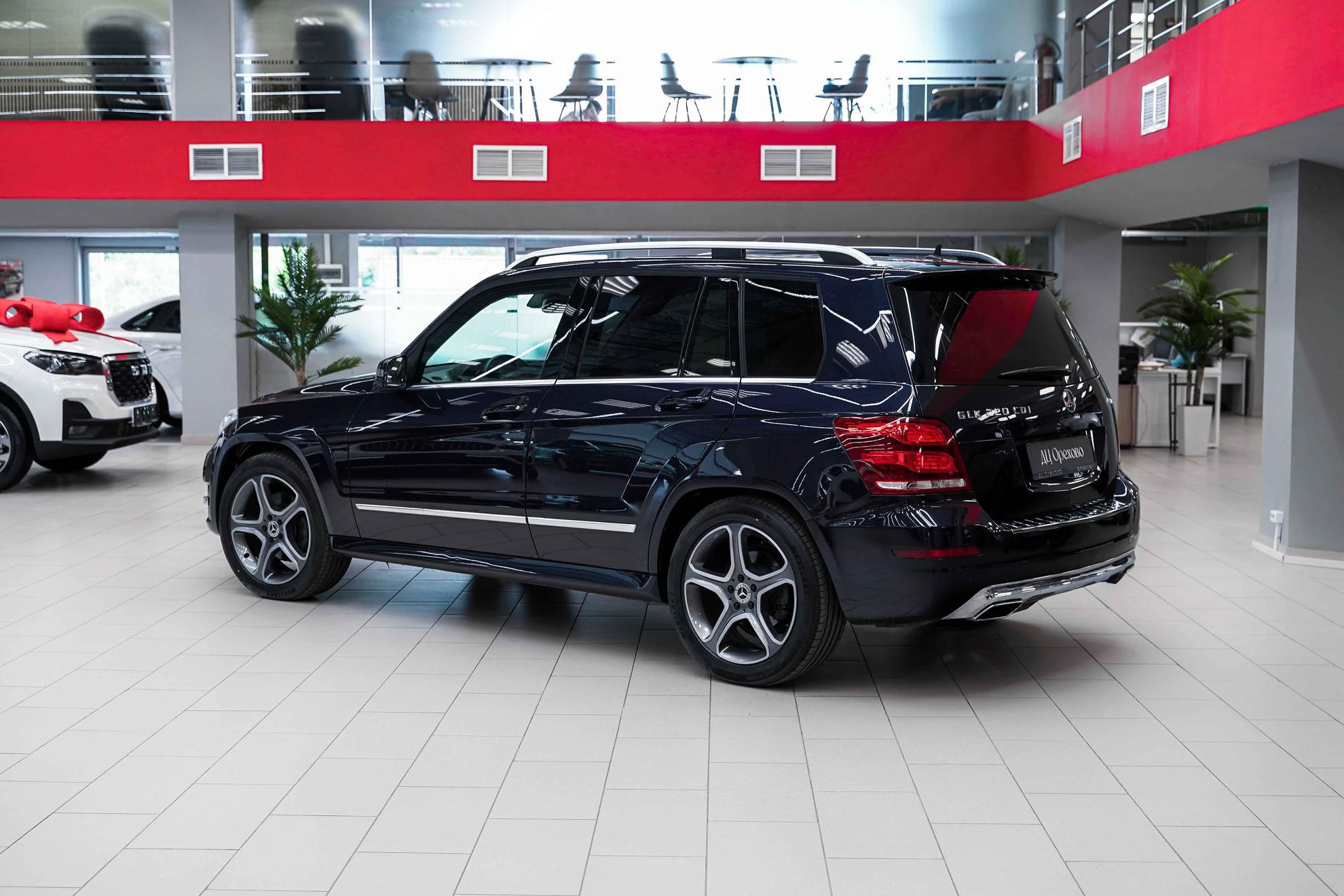 Mercedes-Benz GLK-Класс 2012, синий, ДЦ Орехово