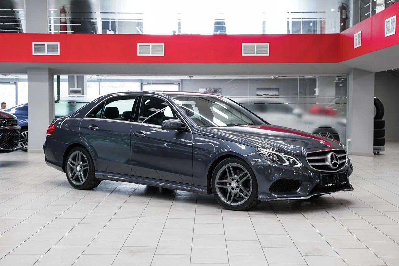 Mercedes-Benz E-Класс 2014, синий, ДЦ Орехово