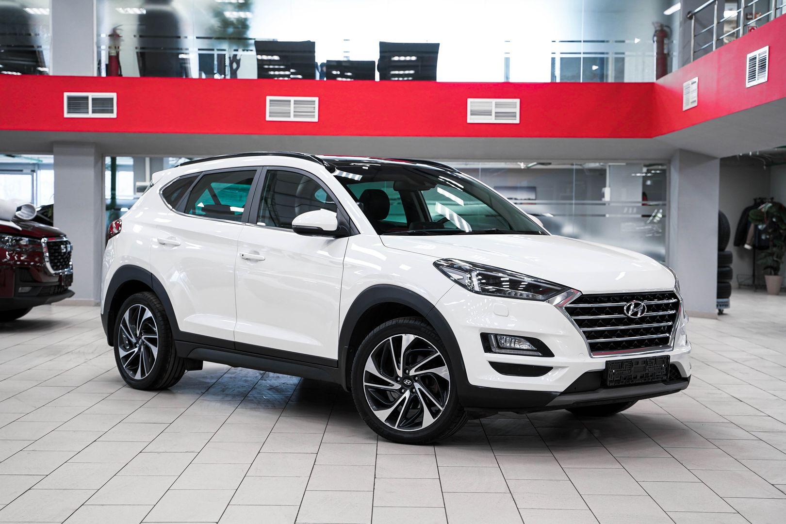 Hyundai Tucson 2018, белый, ДЦ Орехово