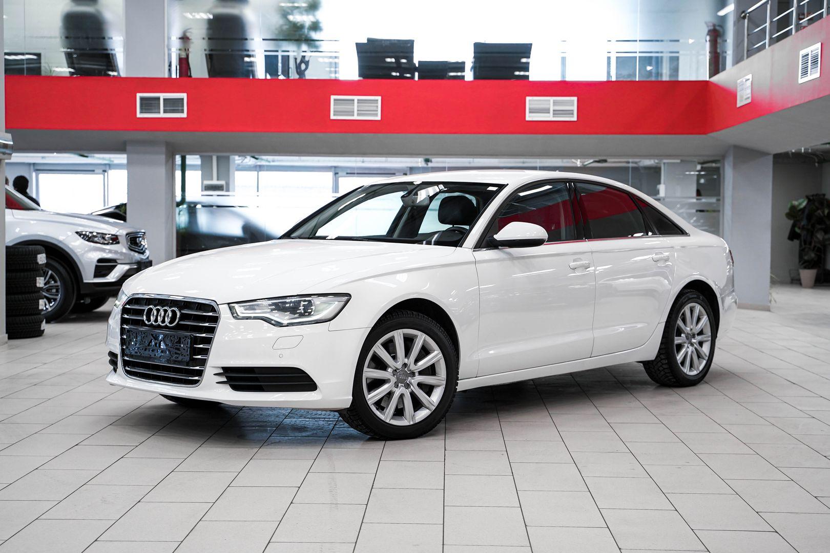 Audi A6 2012, белый, ДЦ Орехово