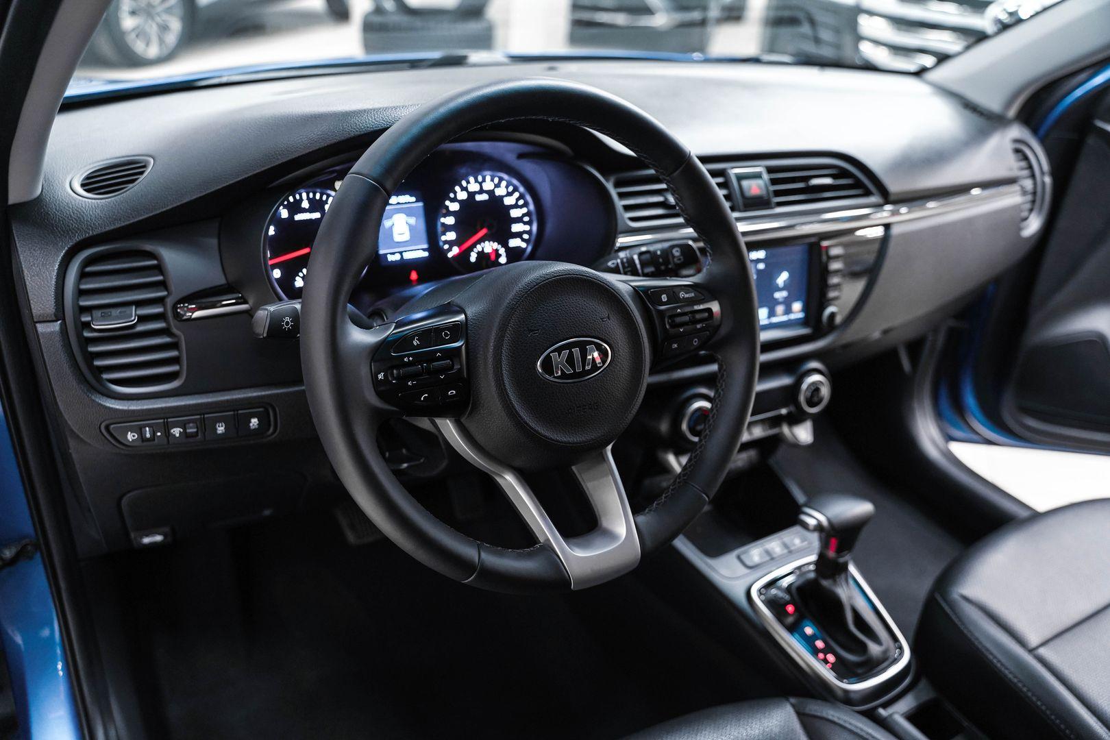 Kia Rio X-Line 2019, синий, ДЦ Орехово