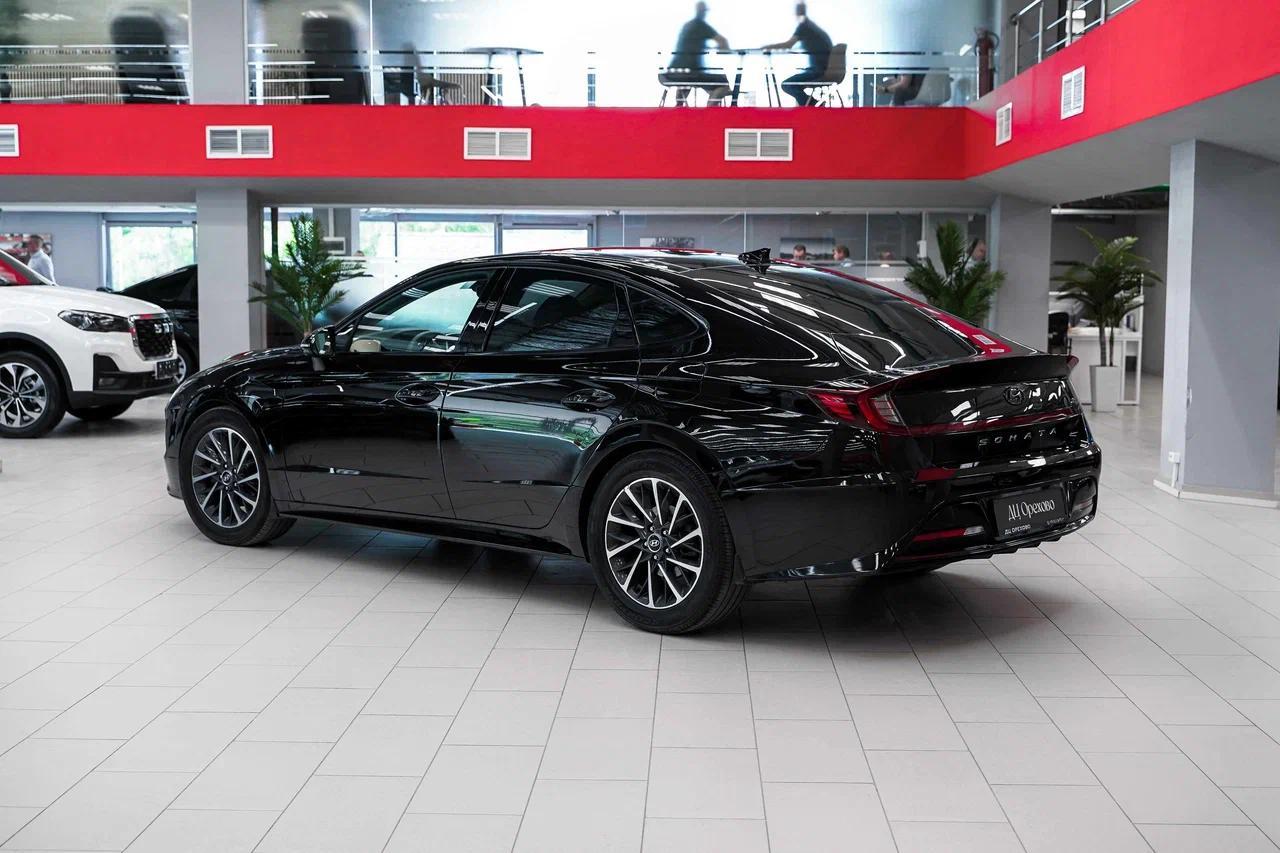 Hyundai Sonata 2020, черный, ДЦ Орехово