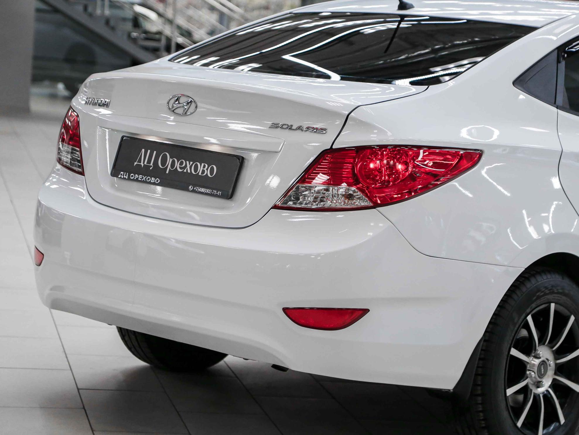 Hyundai Solaris 2014, белый, ДЦ Орехово