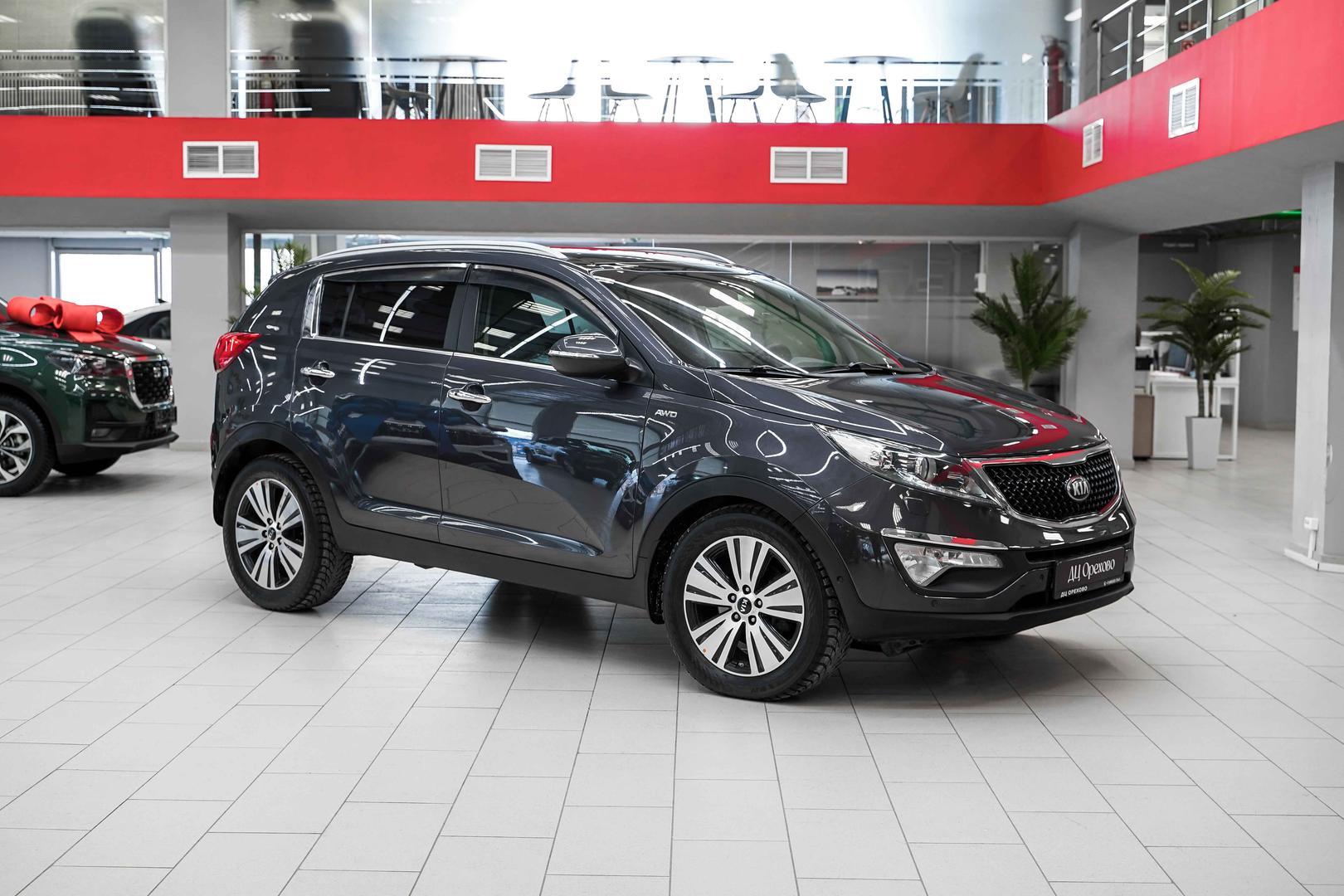 Kia Sportage 2016, серый, ДЦ Орехово