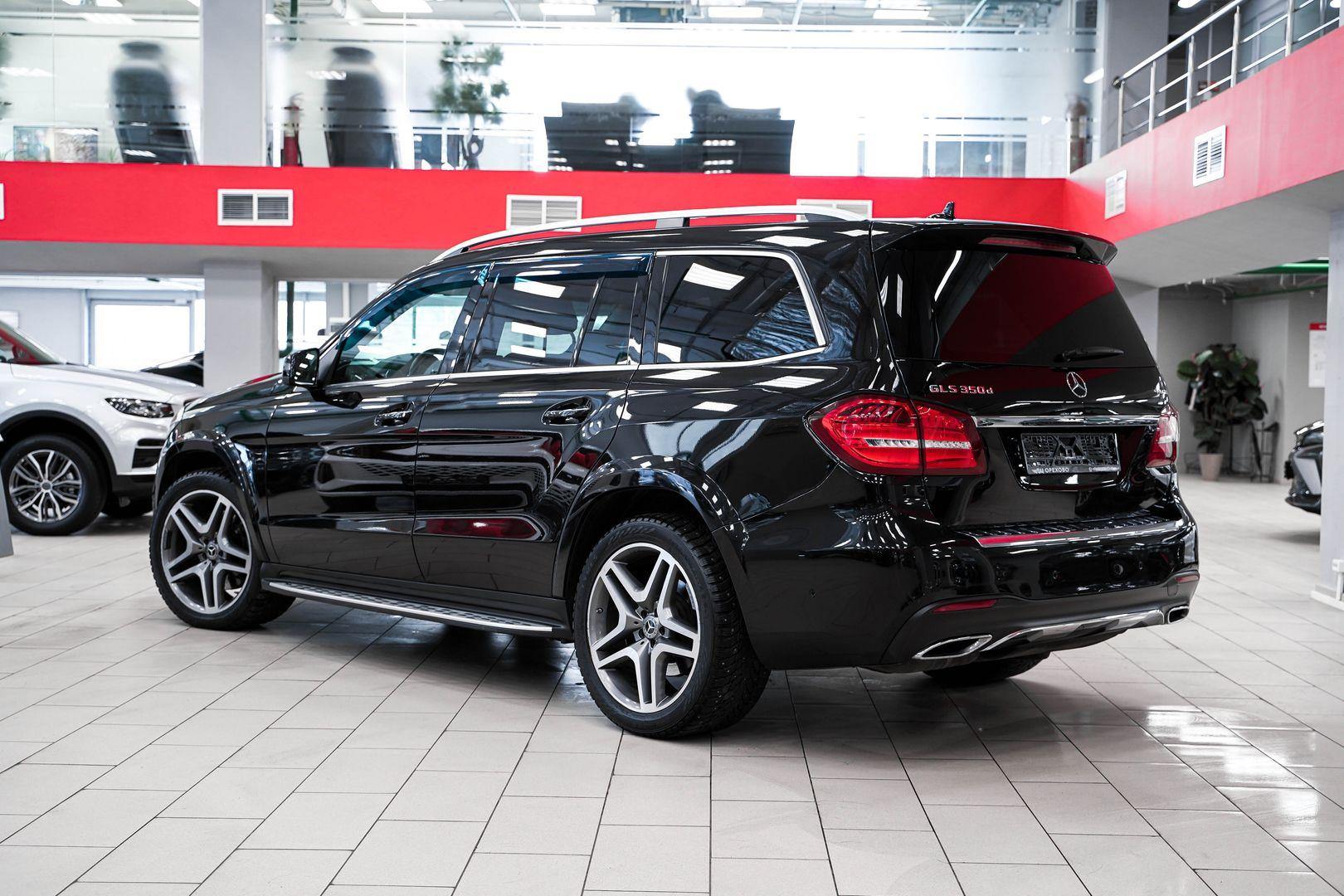 Mercedes-Benz GLS 2018, черный, ДЦ Орехово