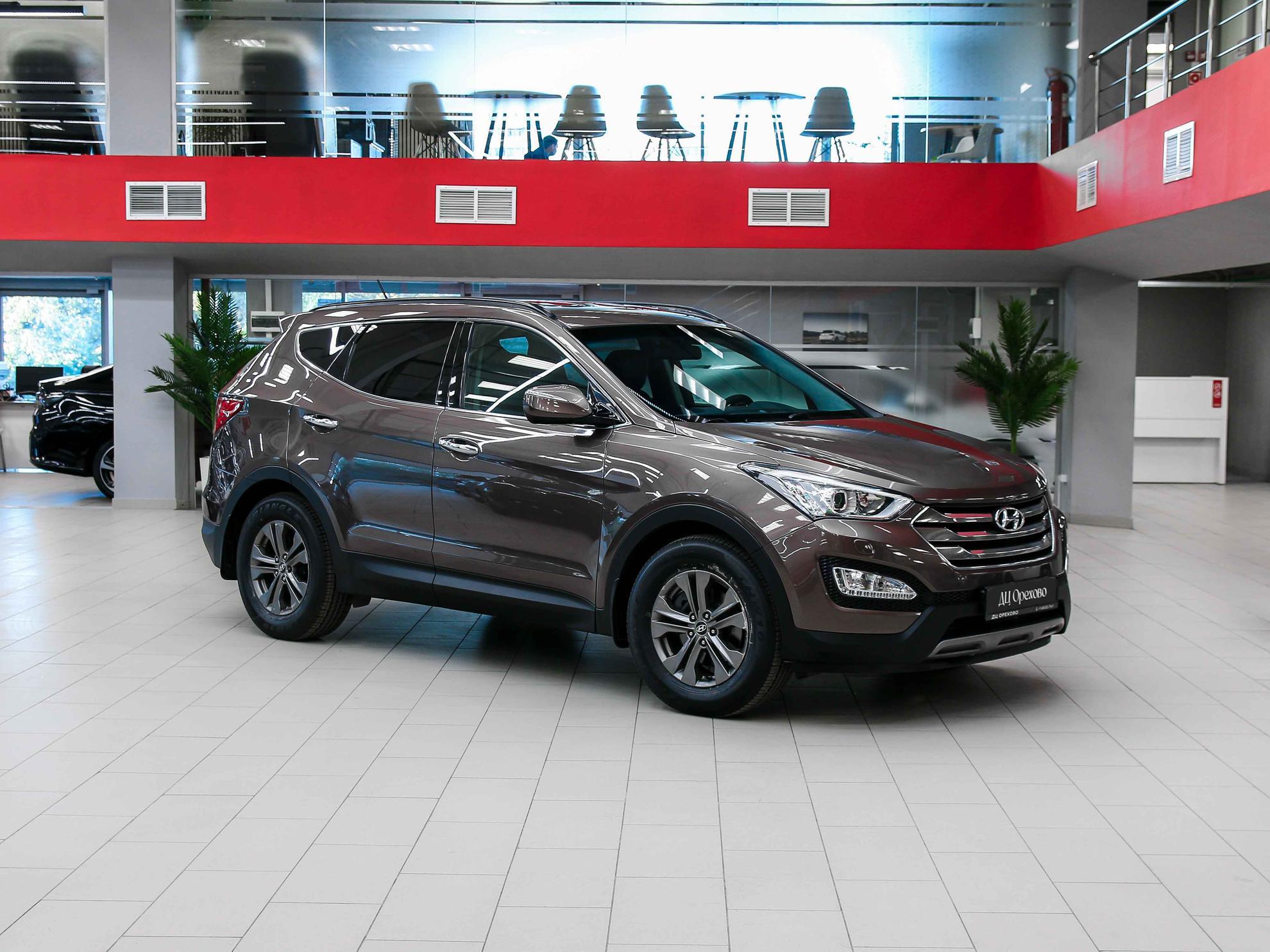 Hyundai Santa Fe 2012, коричневый, ДЦ Орехово