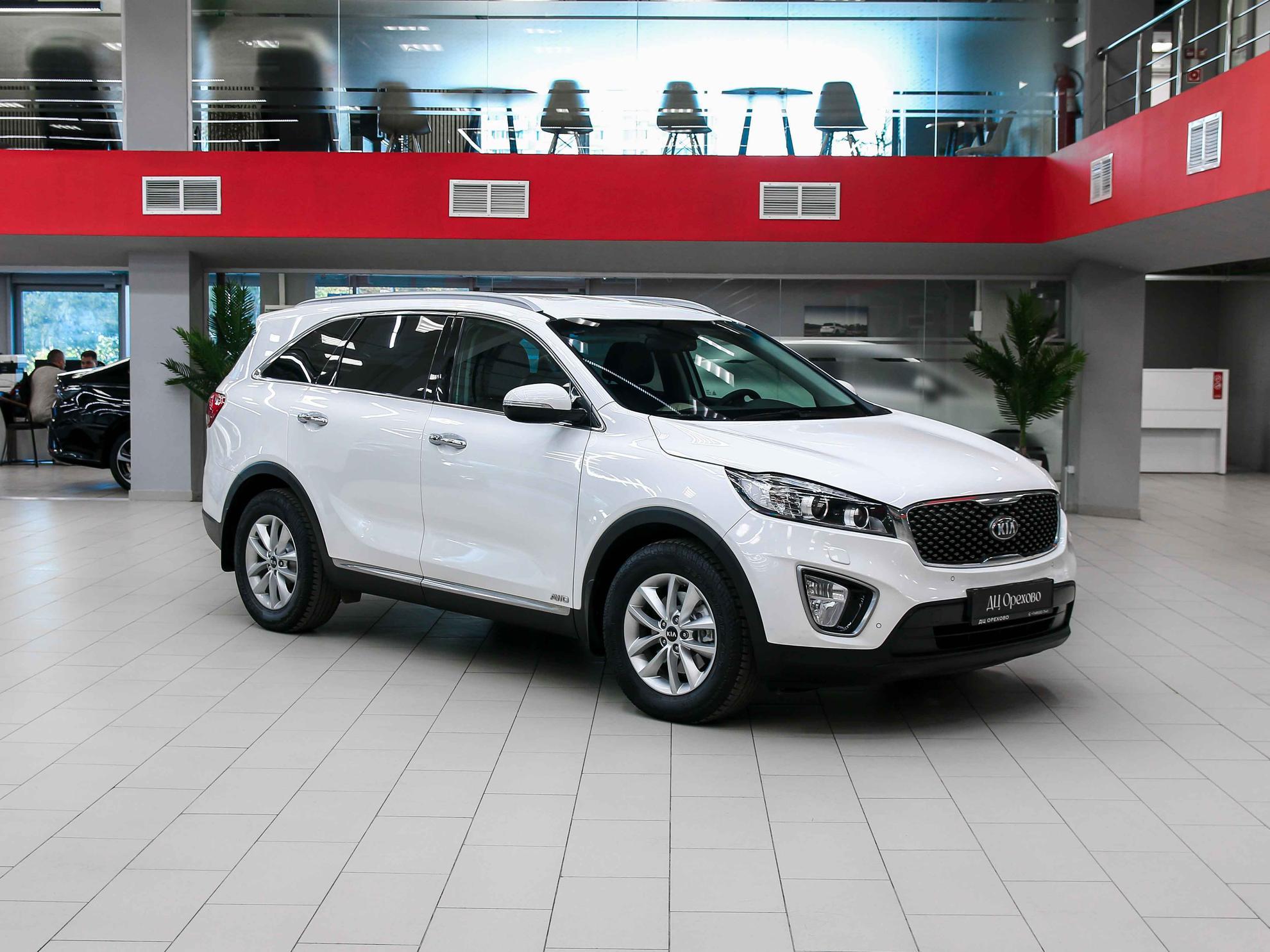 Kia Sorento 2017, белый, ДЦ Орехово